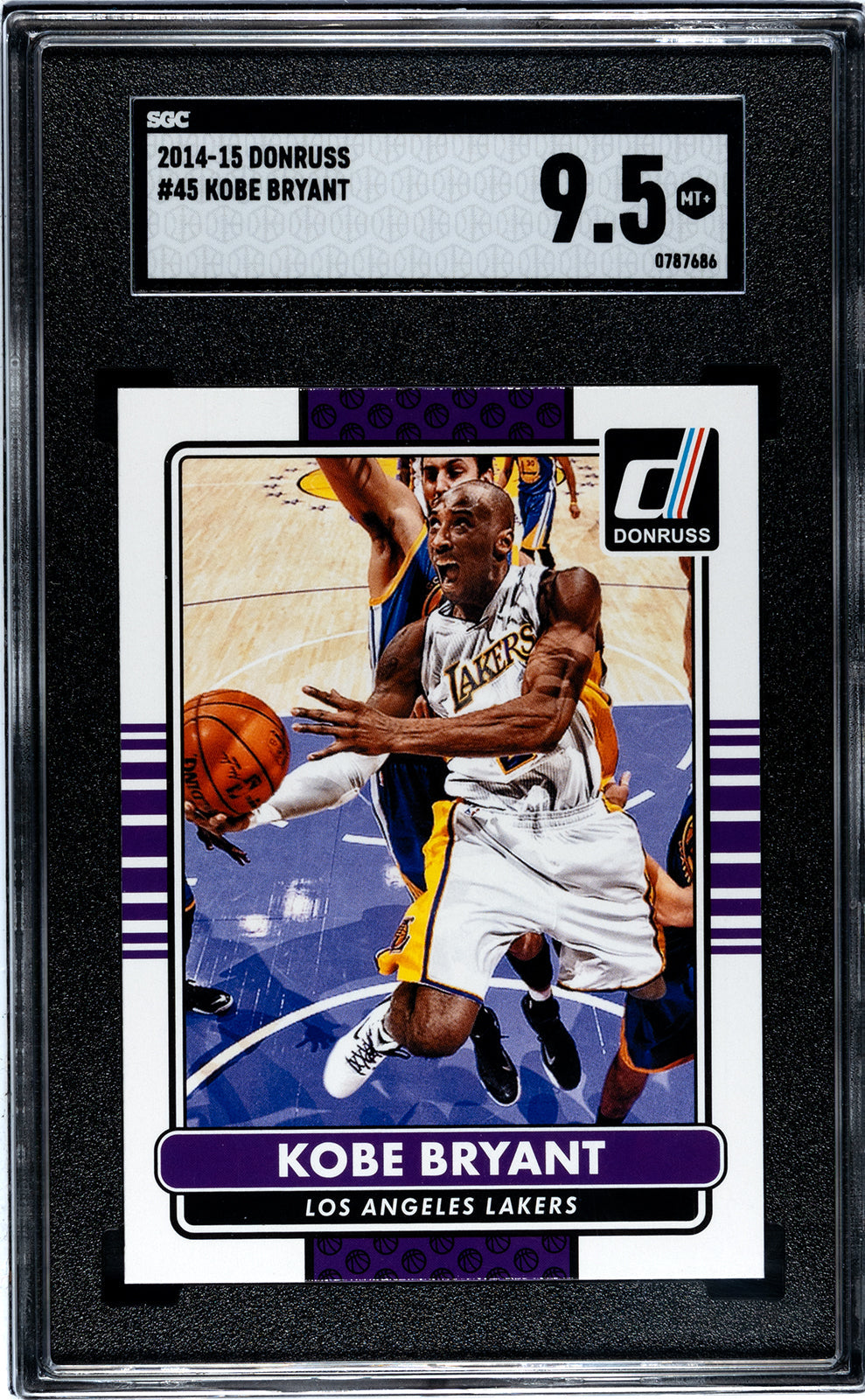 2014-15 Kobe Bryant Donruss SGC 9.5