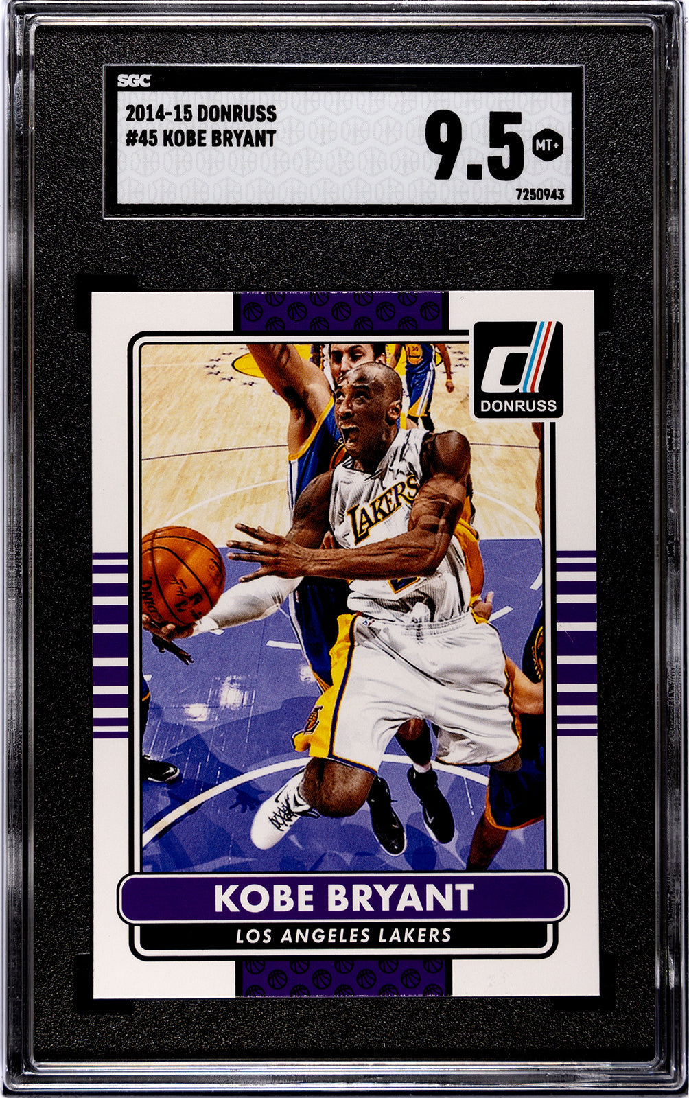 2014-15 Kobe Bryant Donruss SGC 9.5
