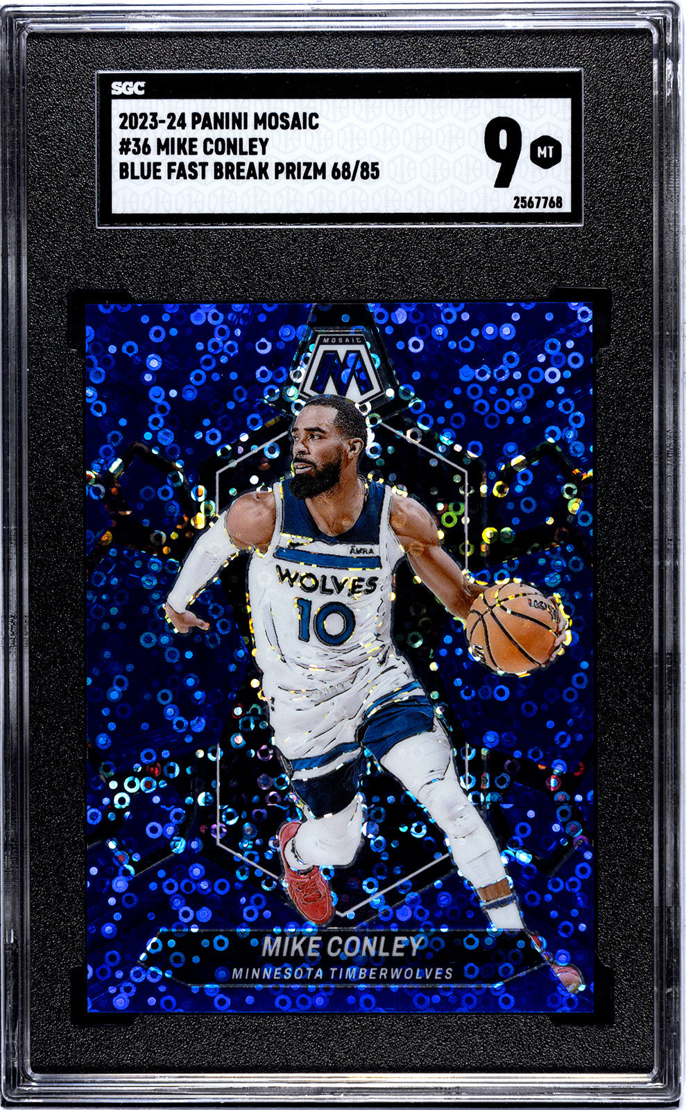 2023-24 Mike Conley Panini Mosaic SGC 9