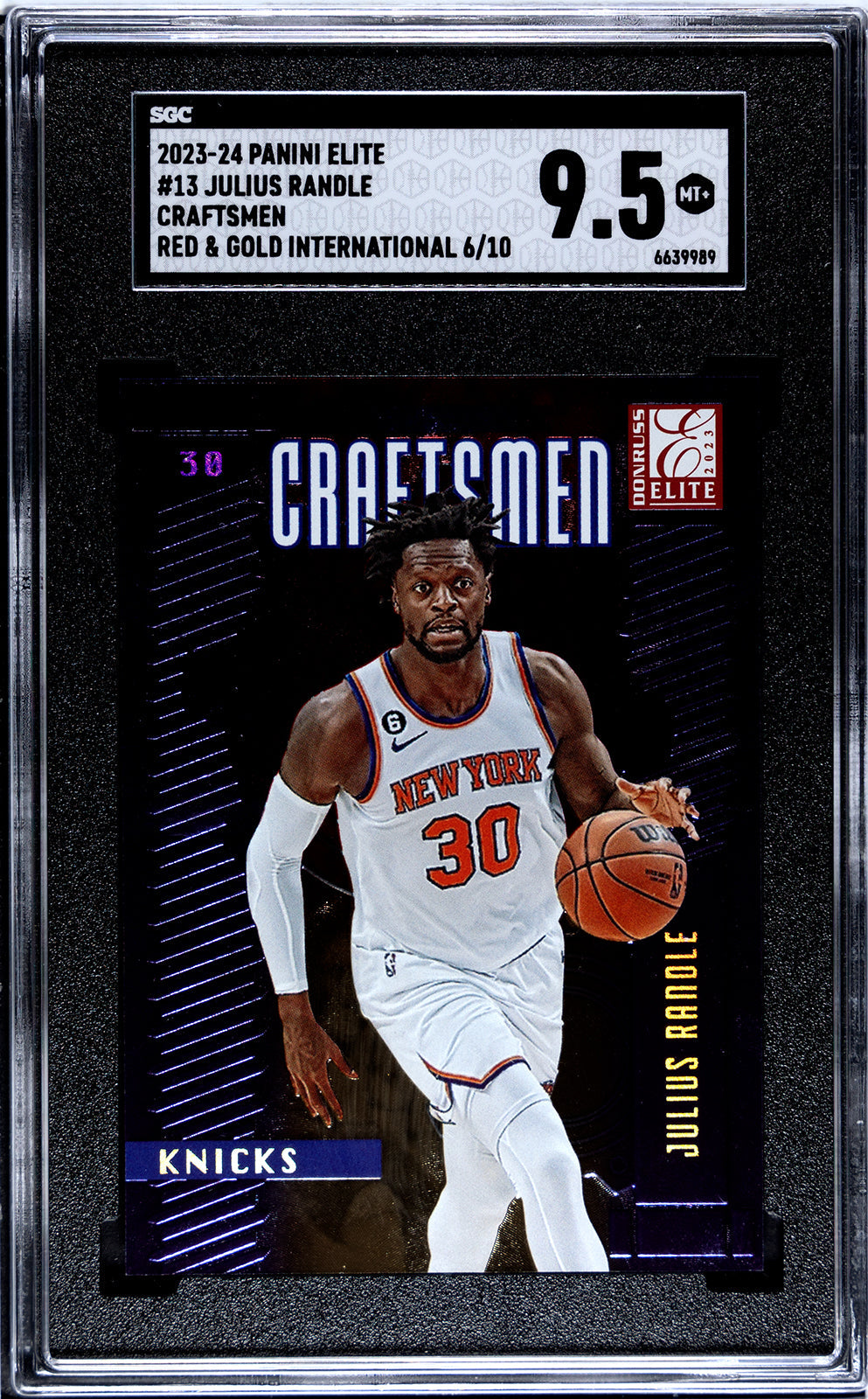 2023-24 Randle Craftsmen Panini Elite SGC 9.55