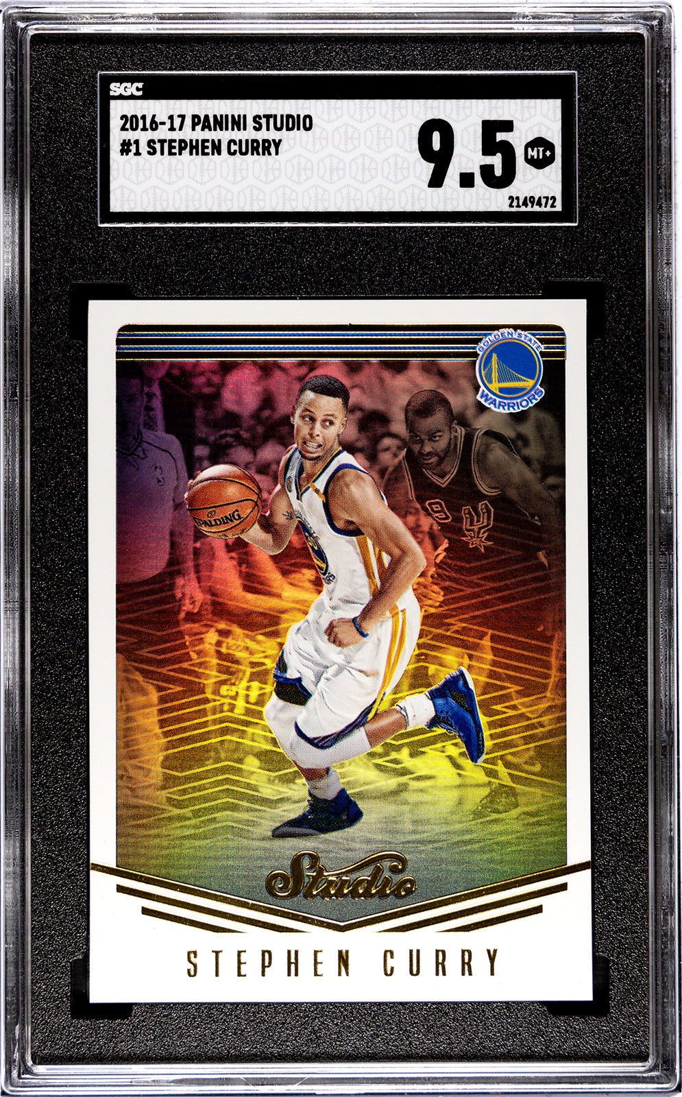 2014-15 Stephen Curry Donruss SGC 9.5