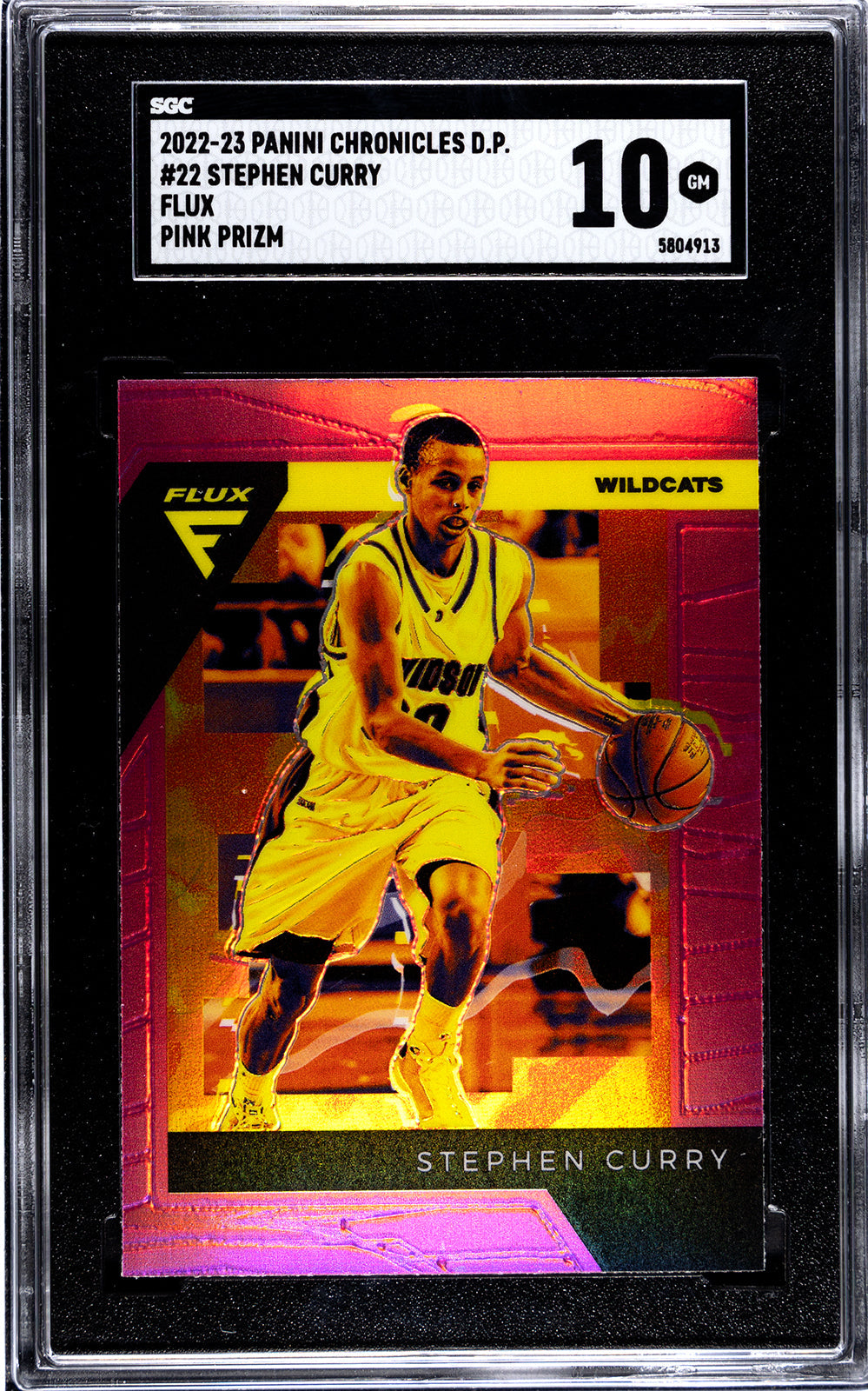 2022-23 Stephen Curry Donruss Optic SGC 9