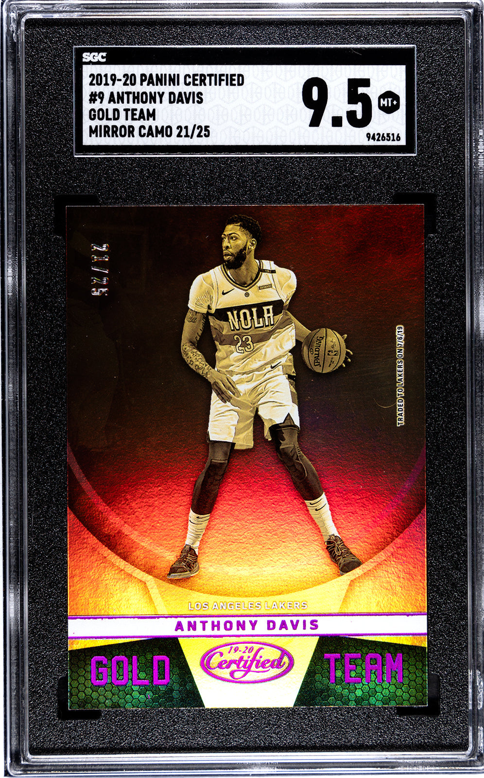 davis_anthony_2019-20_panini_certified_9_anthony_davis_gold_team_mirror_camo_21-25_sgc-grade-9pt5_auth-9426516