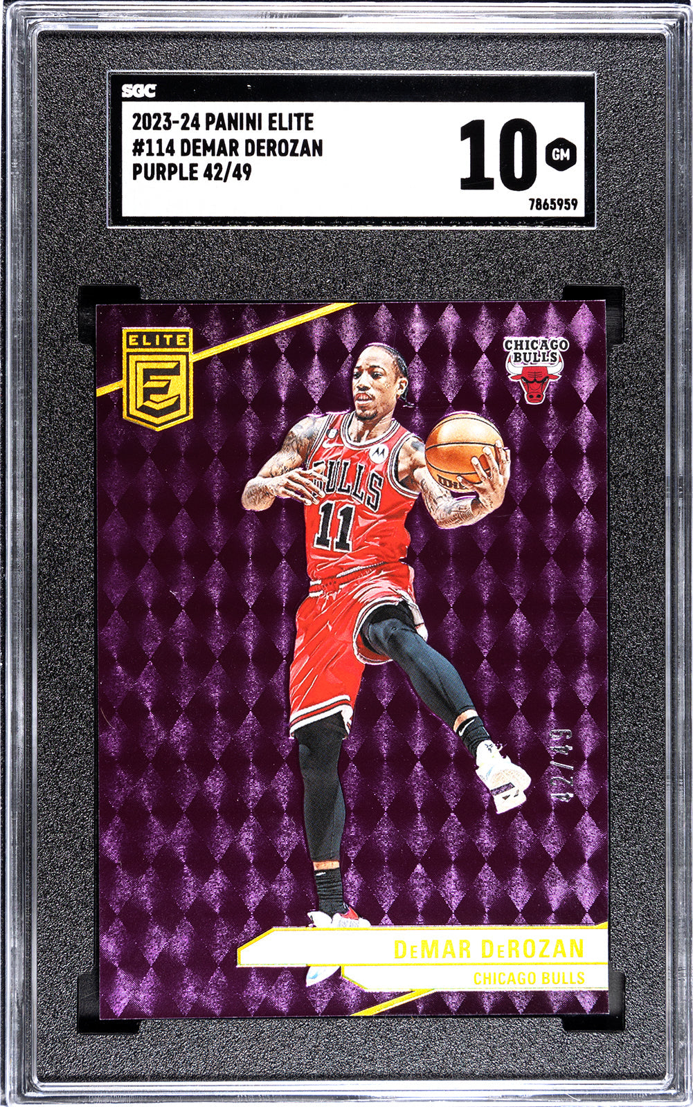 2020-21 Davis Panini Illusions - SGC 9pt5