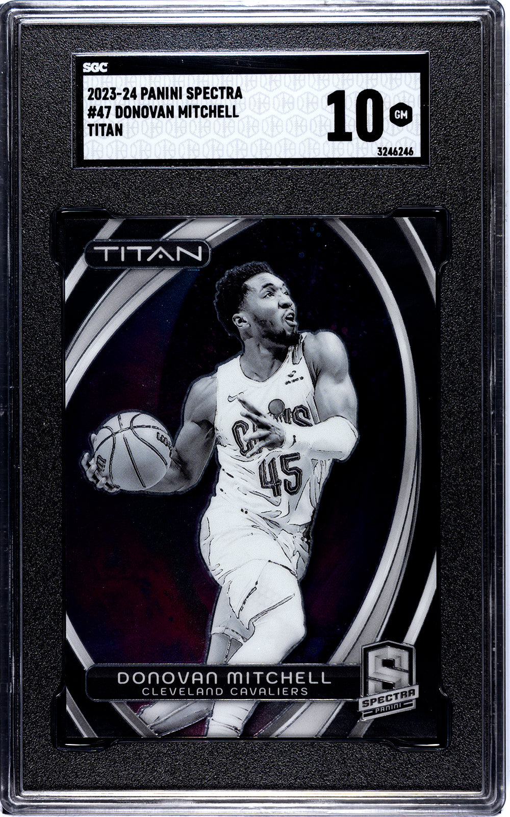 2023-24 Donovan Mitchell Panini Spectra - SGC
