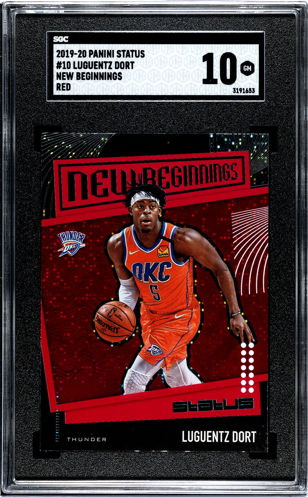 2019-20 Dort Panini Status - SGC 10