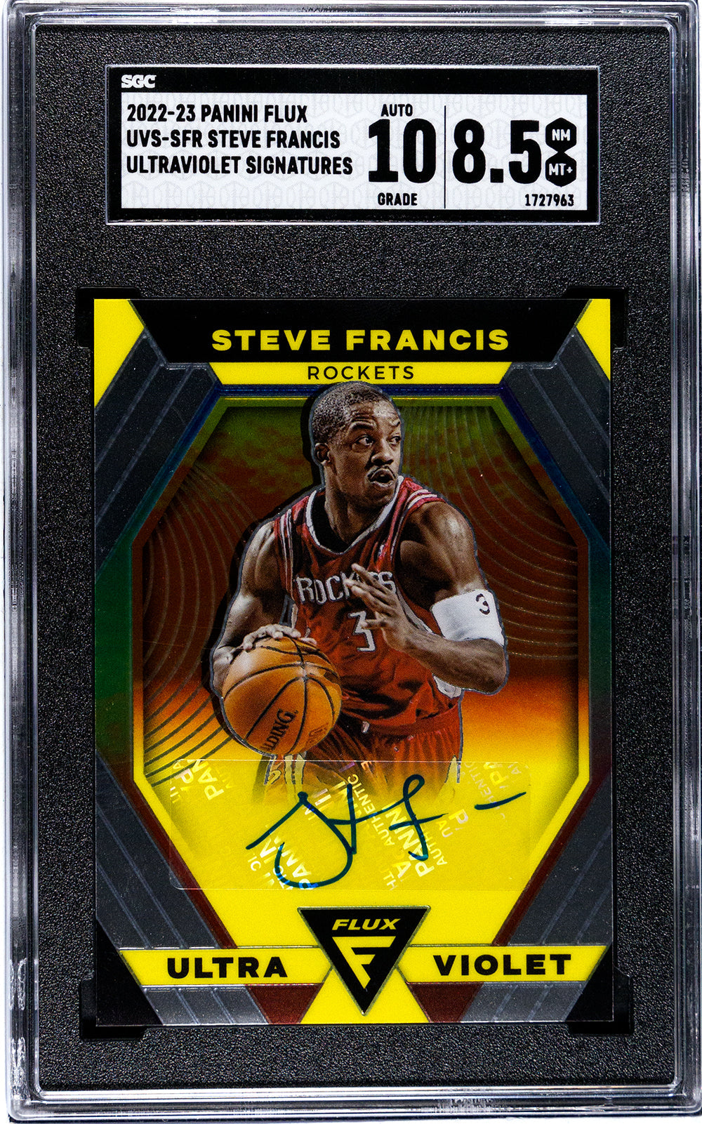 2022-23 Steve Francis Panini Flux - SGC 8.5
