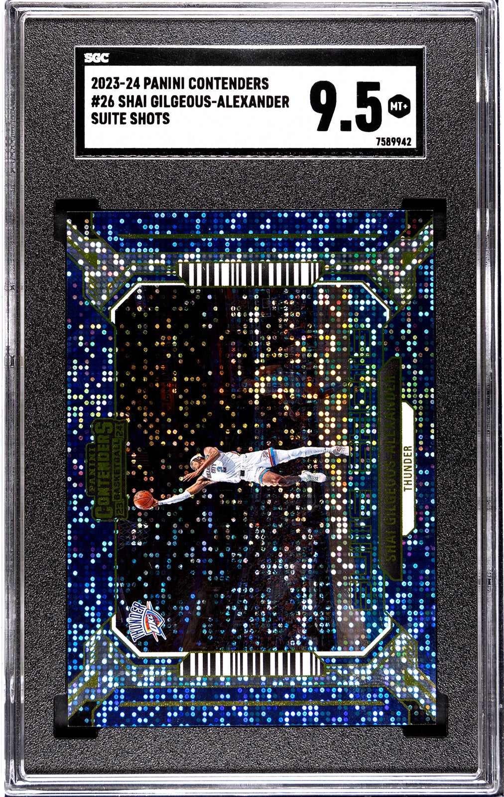 2023-24 Gilgeous Alexander Panini Contenders - SGC 9pt5