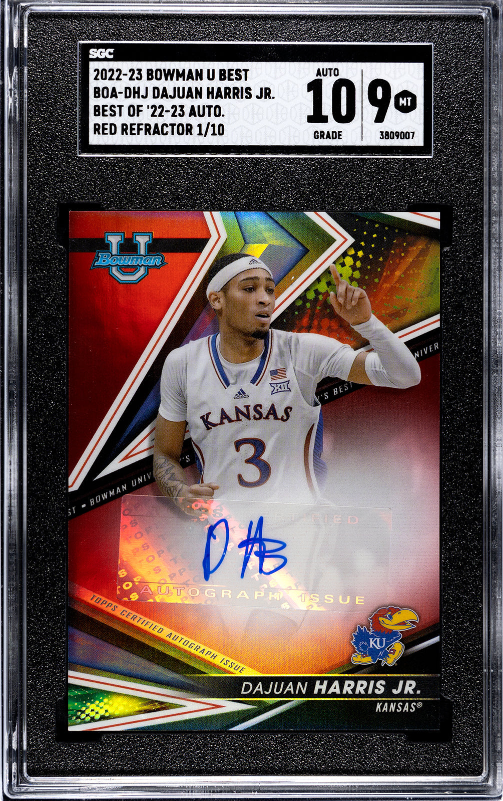 2022-23 Harris Bowman University - SGC 9-Auto-10