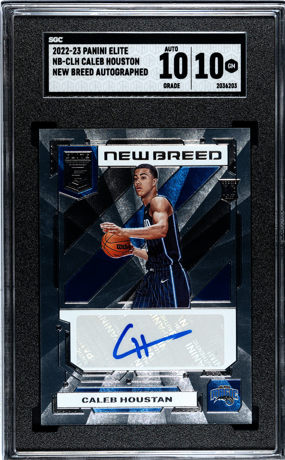 2022-23 Houston Panini Elite - SGC 10-Auto-10