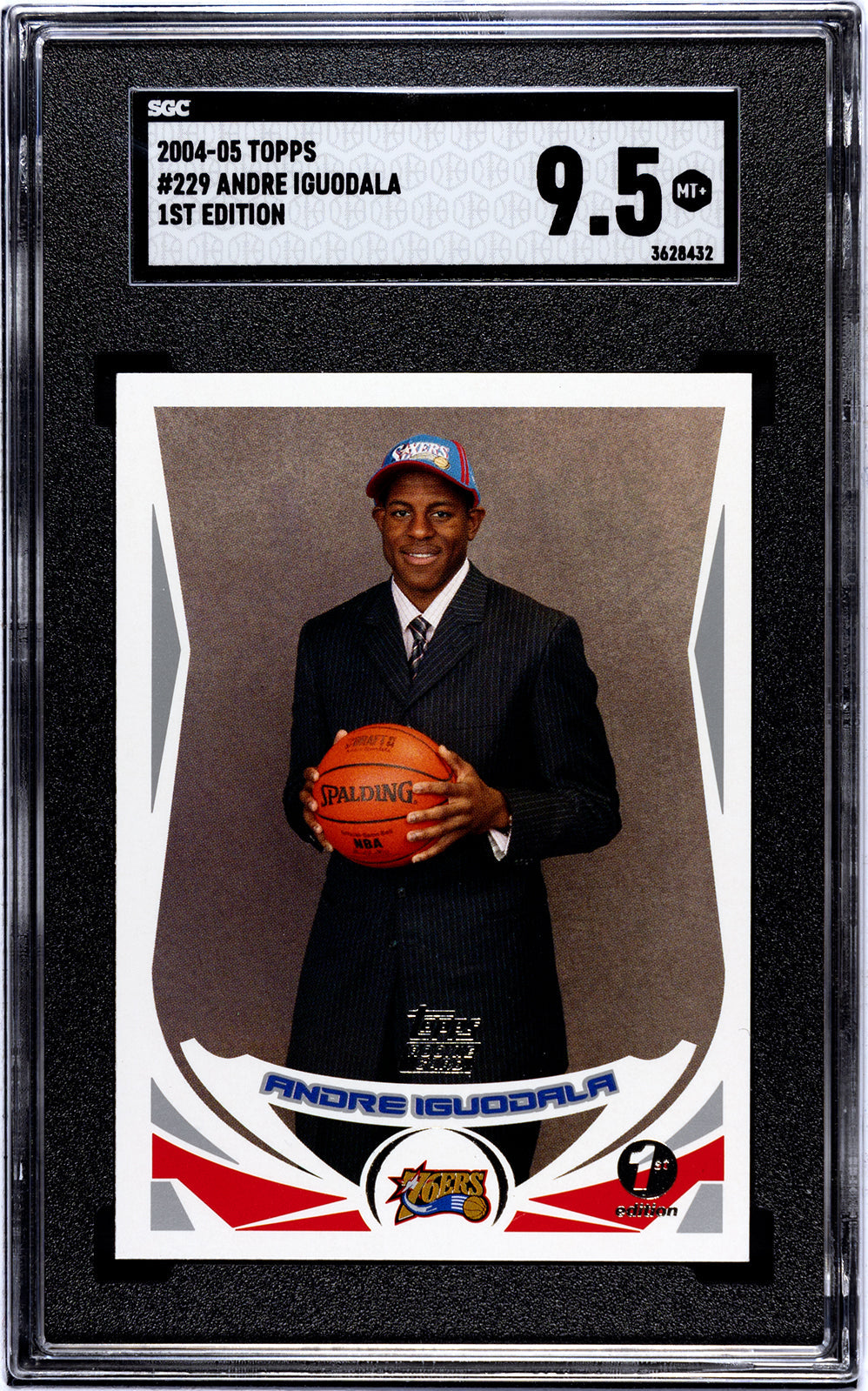 2004-05 Iguodala Topps 229 - SGC 9pt5