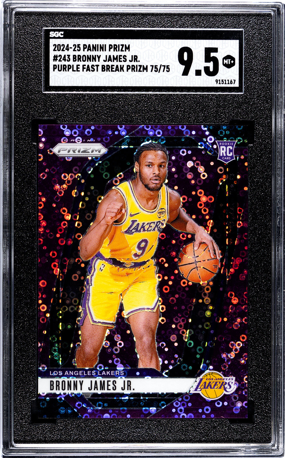 2024-25 James Panini Prizm - SGC 9pt5