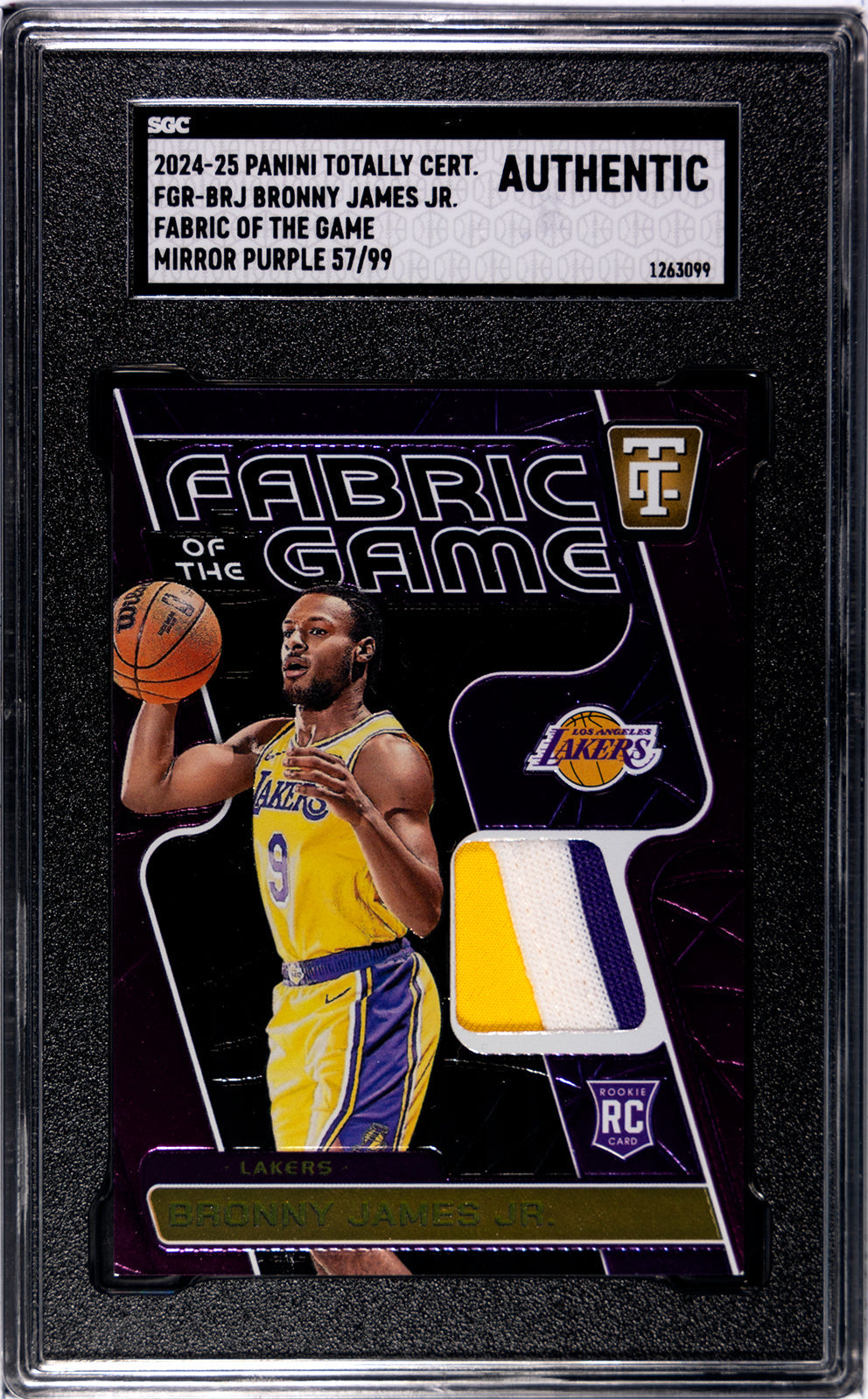 2024-25 James Panini Totally - SGC A