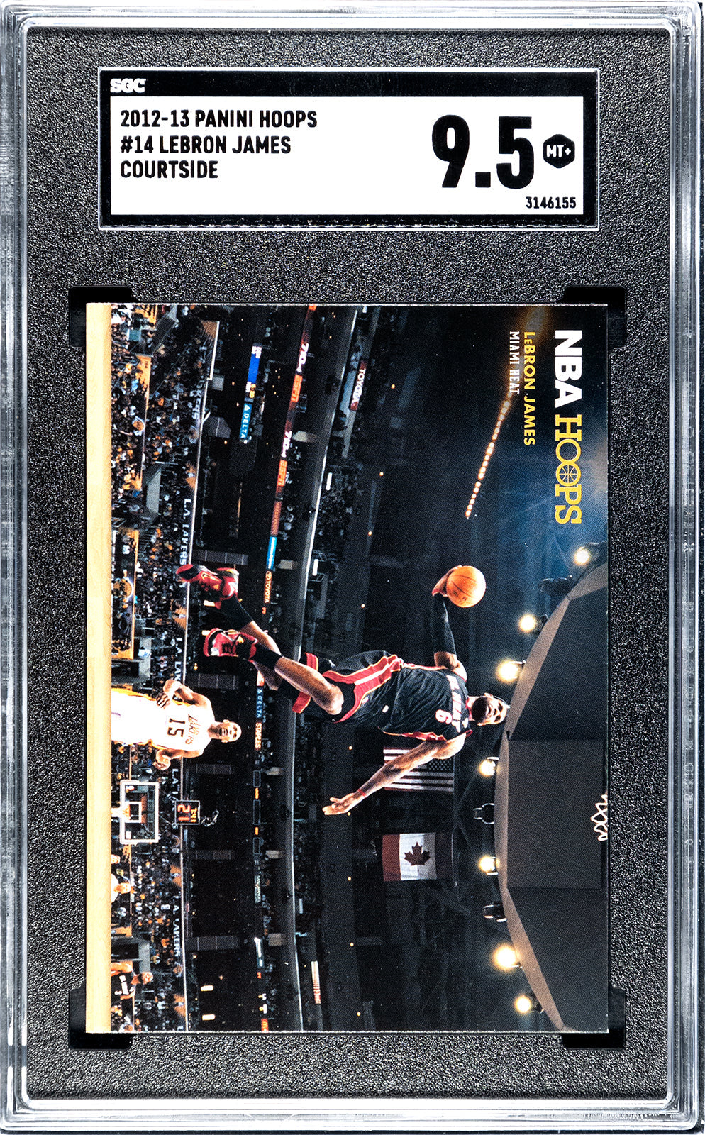 2012-13 James Panini Hoops - SGC 9pt5