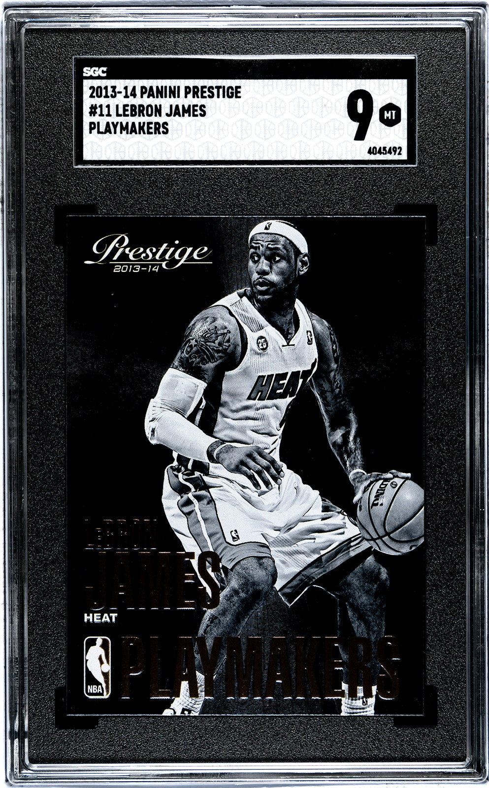 2013-14 James Panini Prestige - SGC 9