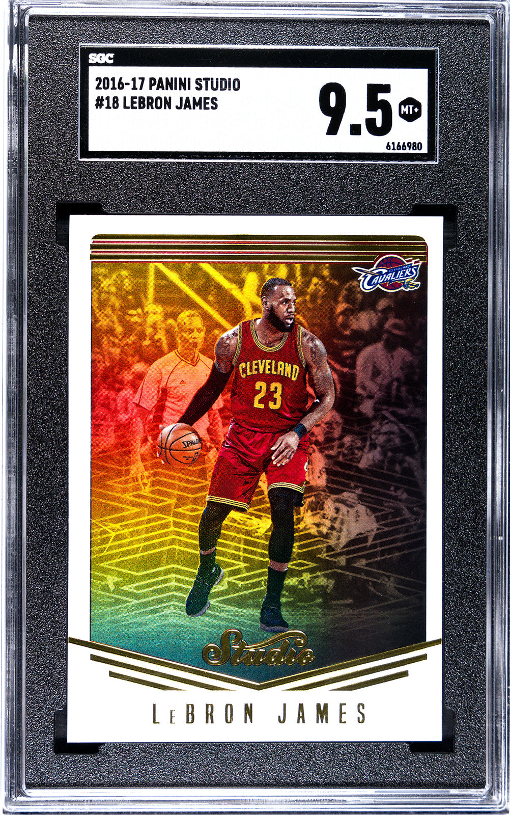 james_lebron_2016-17_panini_studio_18_lebron_james_sgc-grade-9pt5_auth-6166980