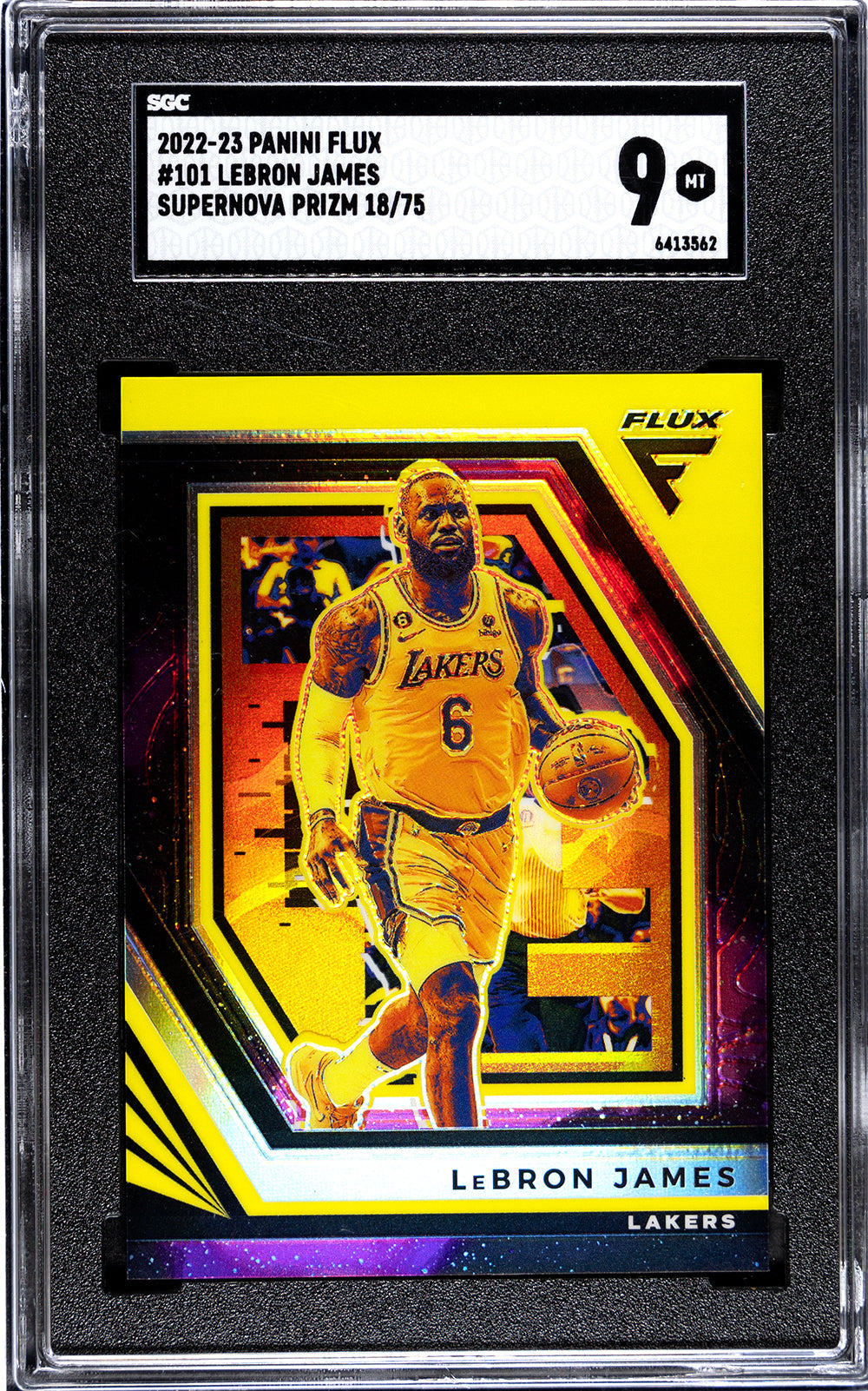 2022-23 James Panini Flux - SGC 9