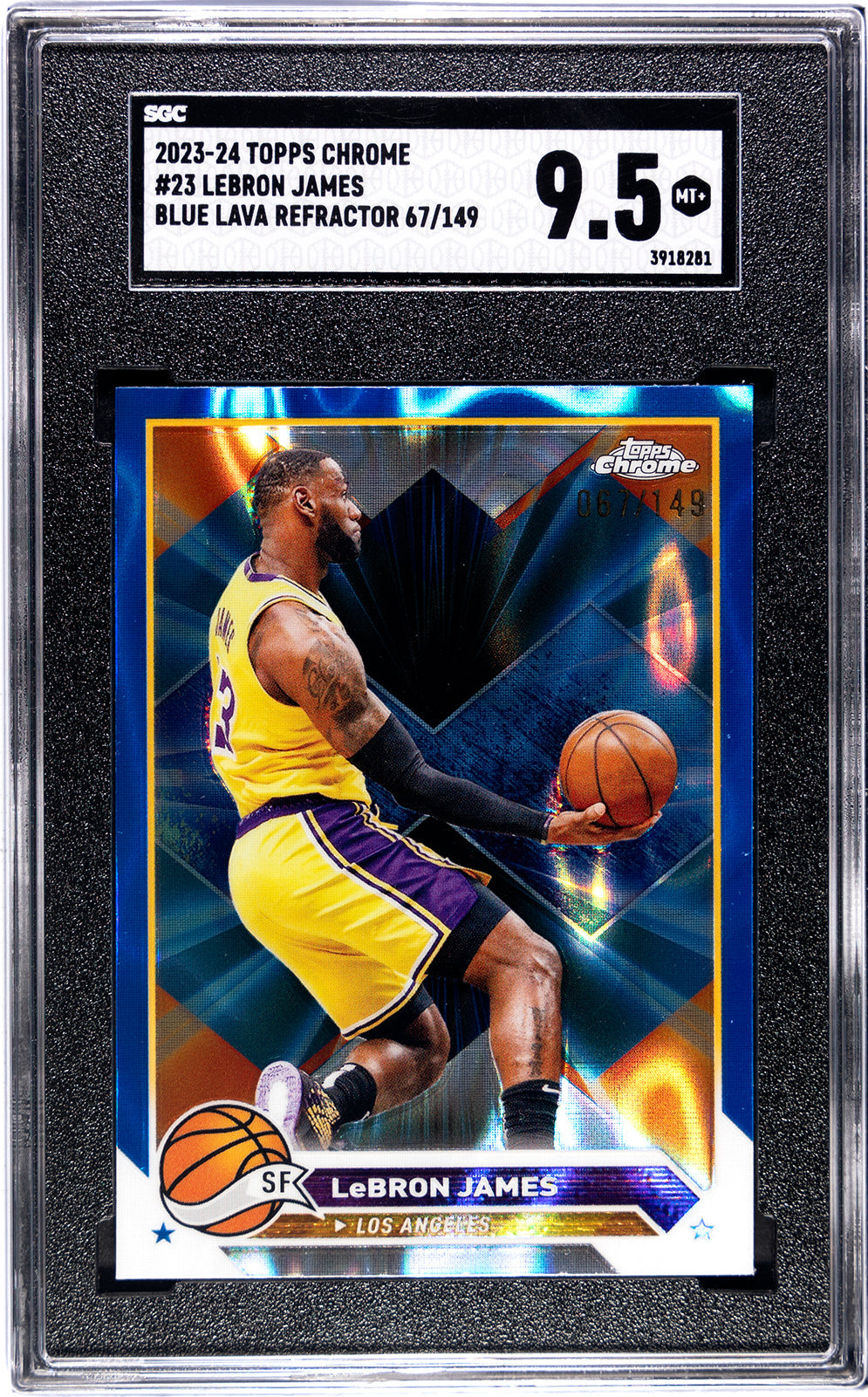 2023-24 James Topps Chrome - SGC 9pt5