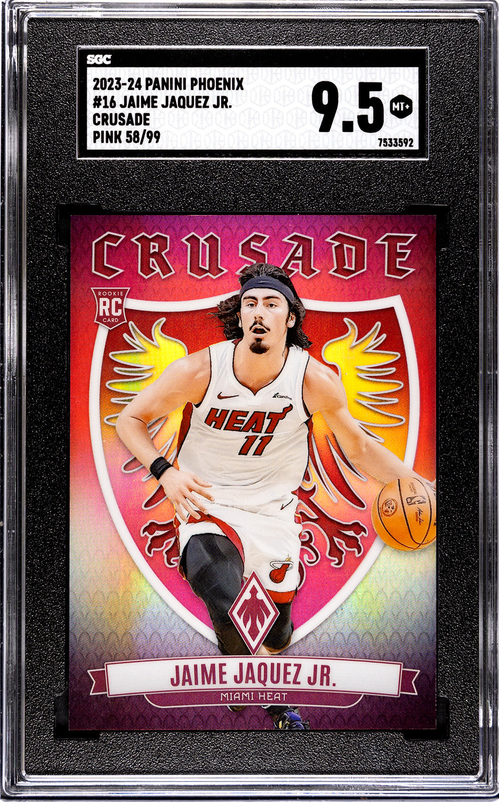 2023-24 Jaquez Panini Phoenix - SGC 9pt5