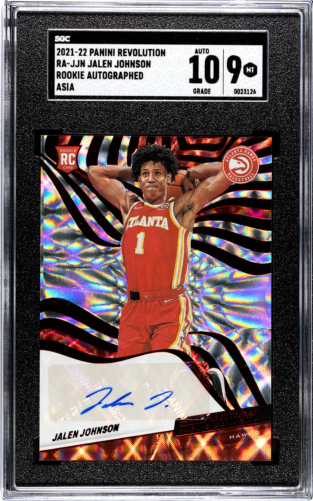 2021-22 Johnson Panini Revolution - SGC 9-Auto-10