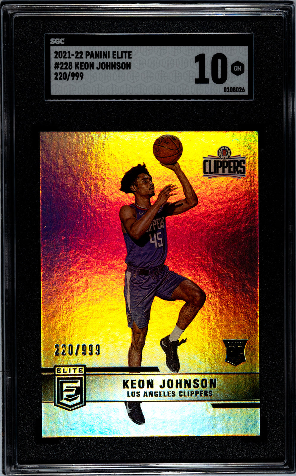 johnson_keon_2021-22_panini_elite_228_220-999_keon_johnson