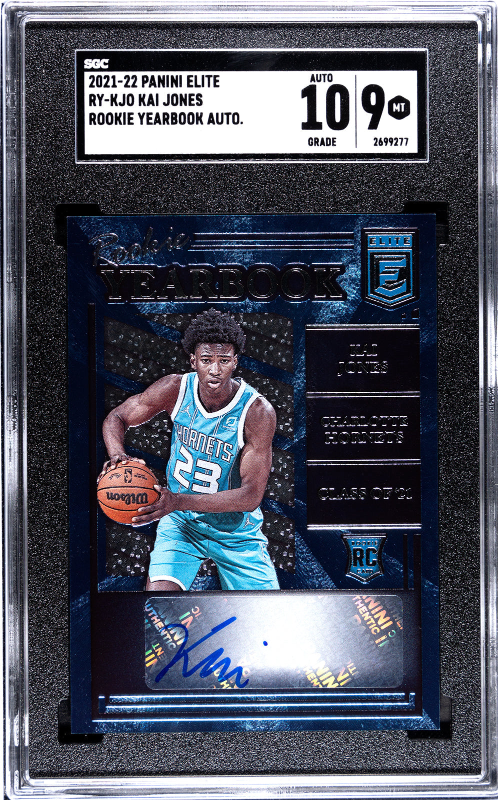 2021-22 Jones Panini Elite - SGC 9-Auto-10