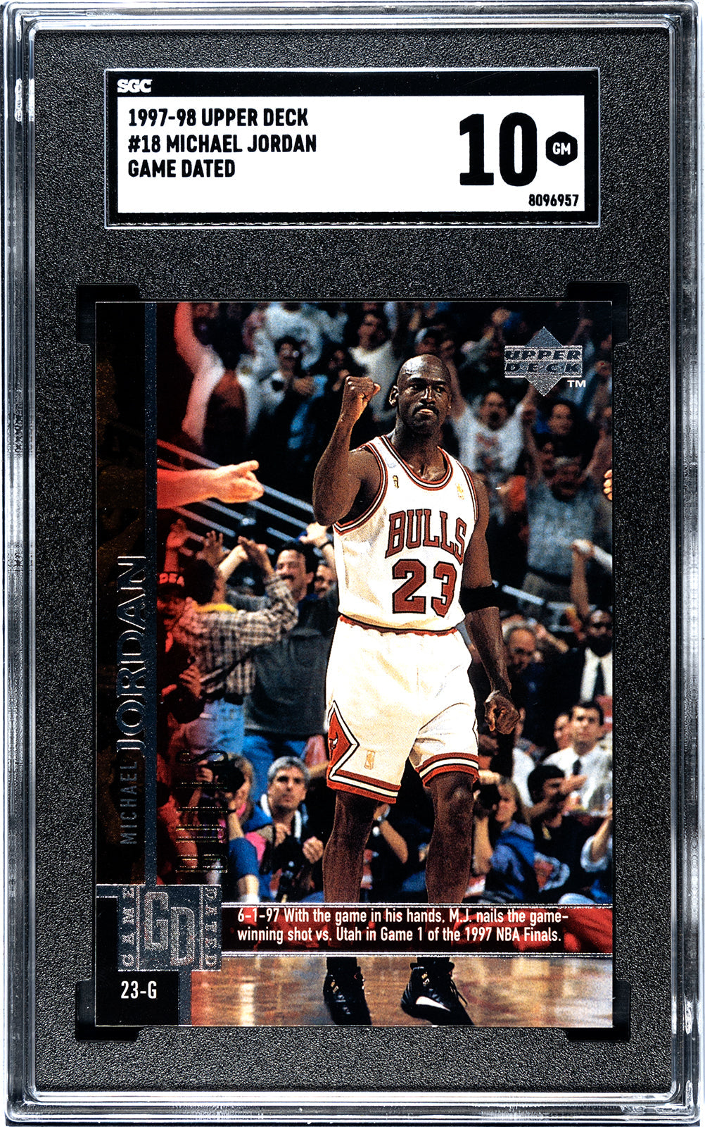 1997-98 Jordan Upper Deck - SGC 10