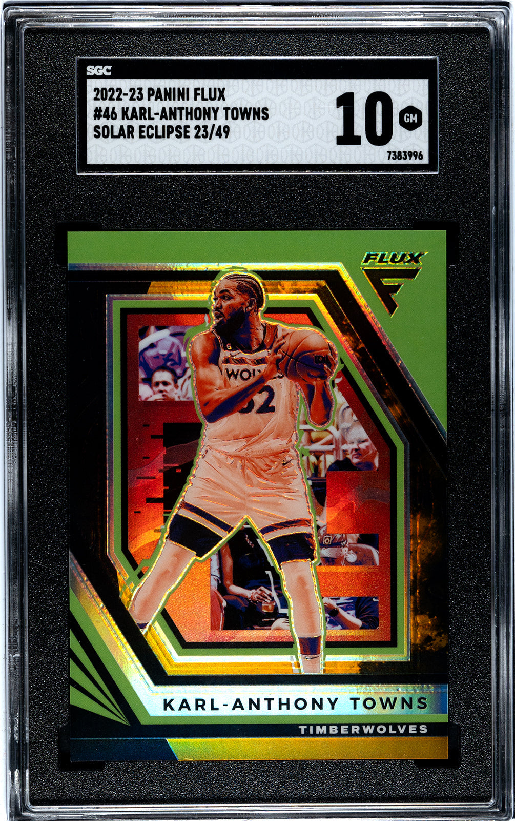 karl-anthony_46_2022-23_panini_flux_46_karl-anthony_towns_solar_eclipse_23-49_sgc-grade-10_auth-7383996