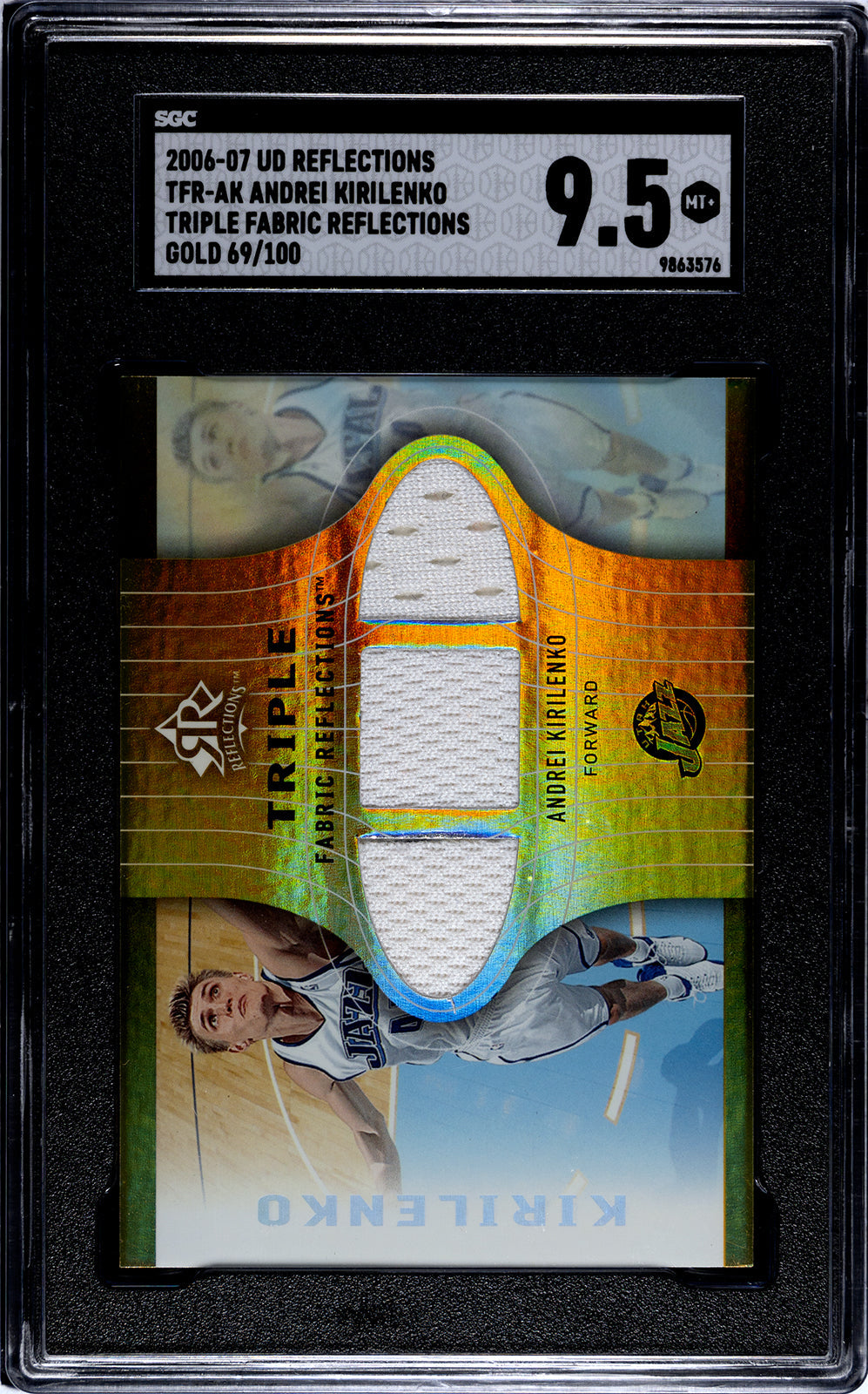 2006-07 Kirilenko Upper Deck - SGC 9pt5