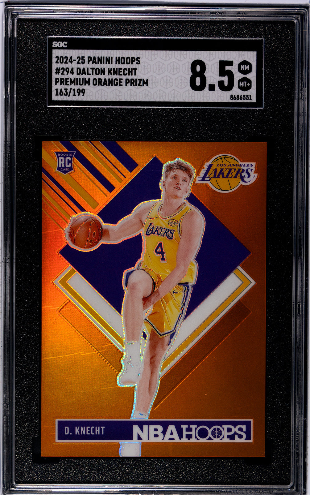 2024-25 Knecht Panini Hoops - SGC 8pt5