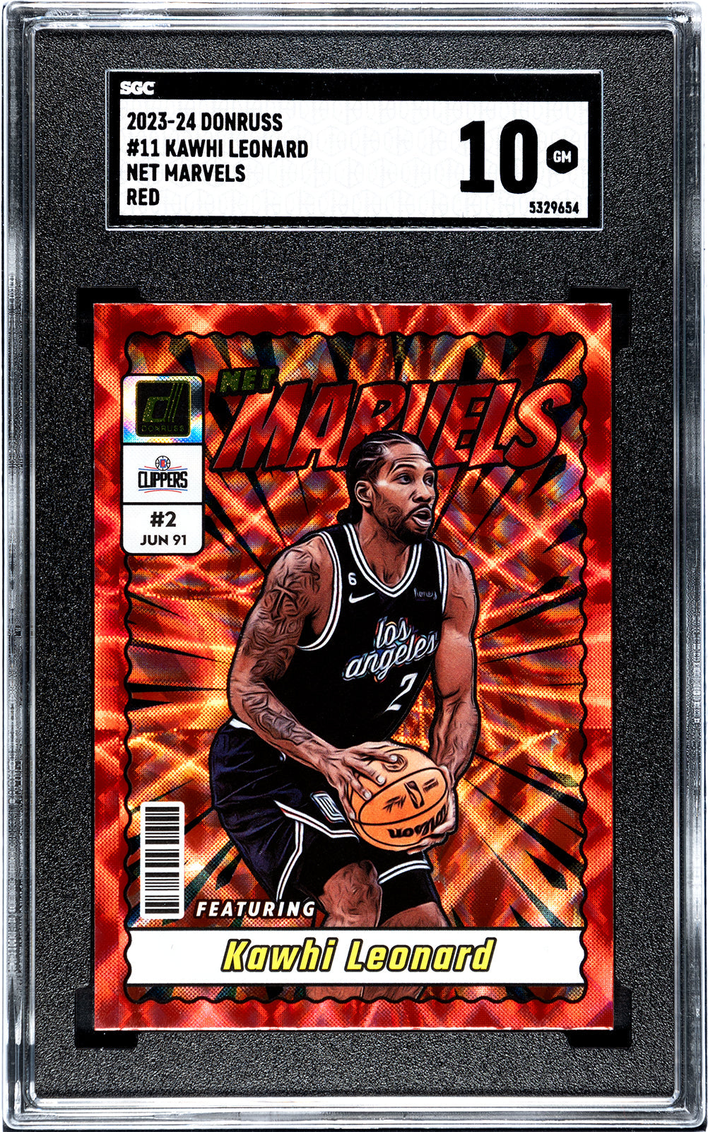 2023-24 Leonard Donruss 11 - SGC 10