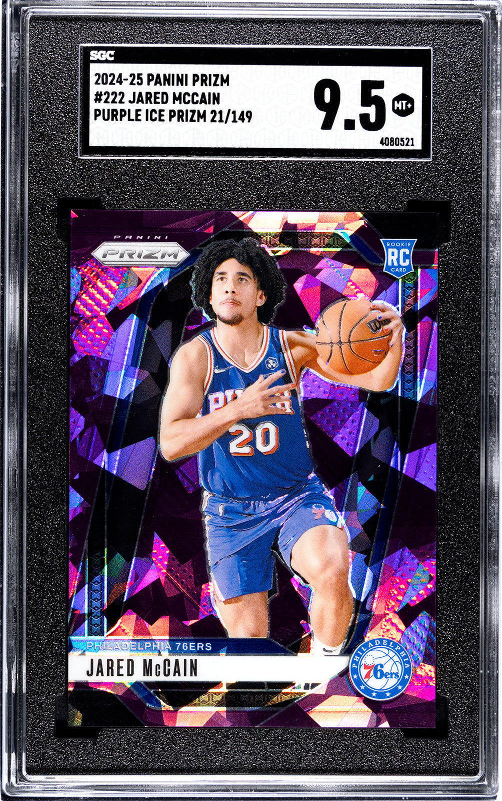 2024-25 McCain Panini Prizm - SGC 9pt5