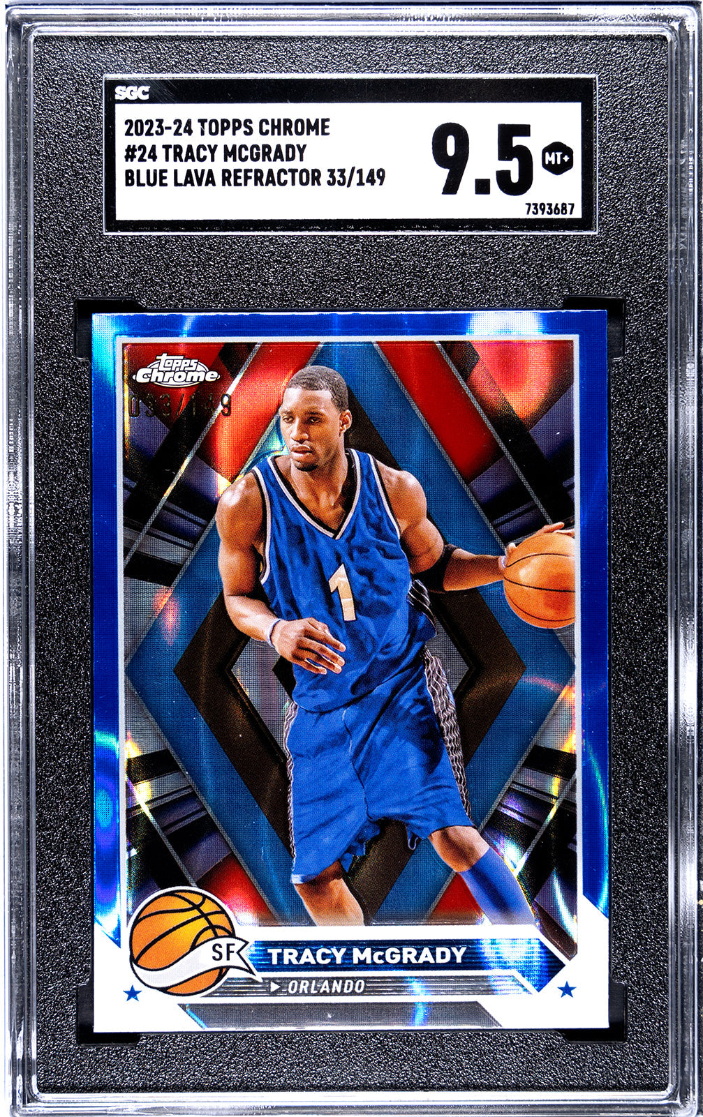 2023-24 McGrady Topps Chrome - SGC 9pt5