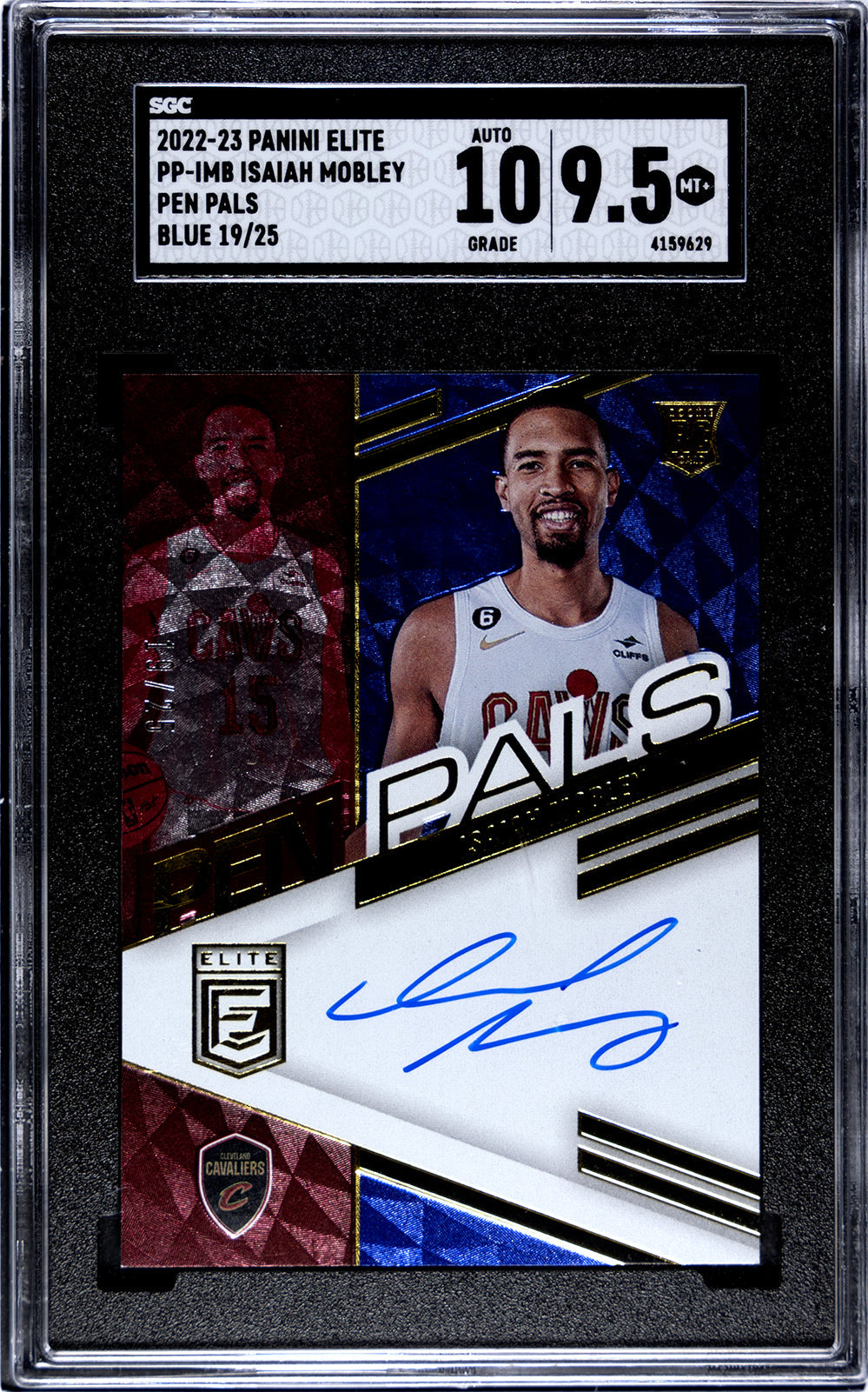 2022-23 Mobley Panini Elite - SGC 9pt5-Auto-10