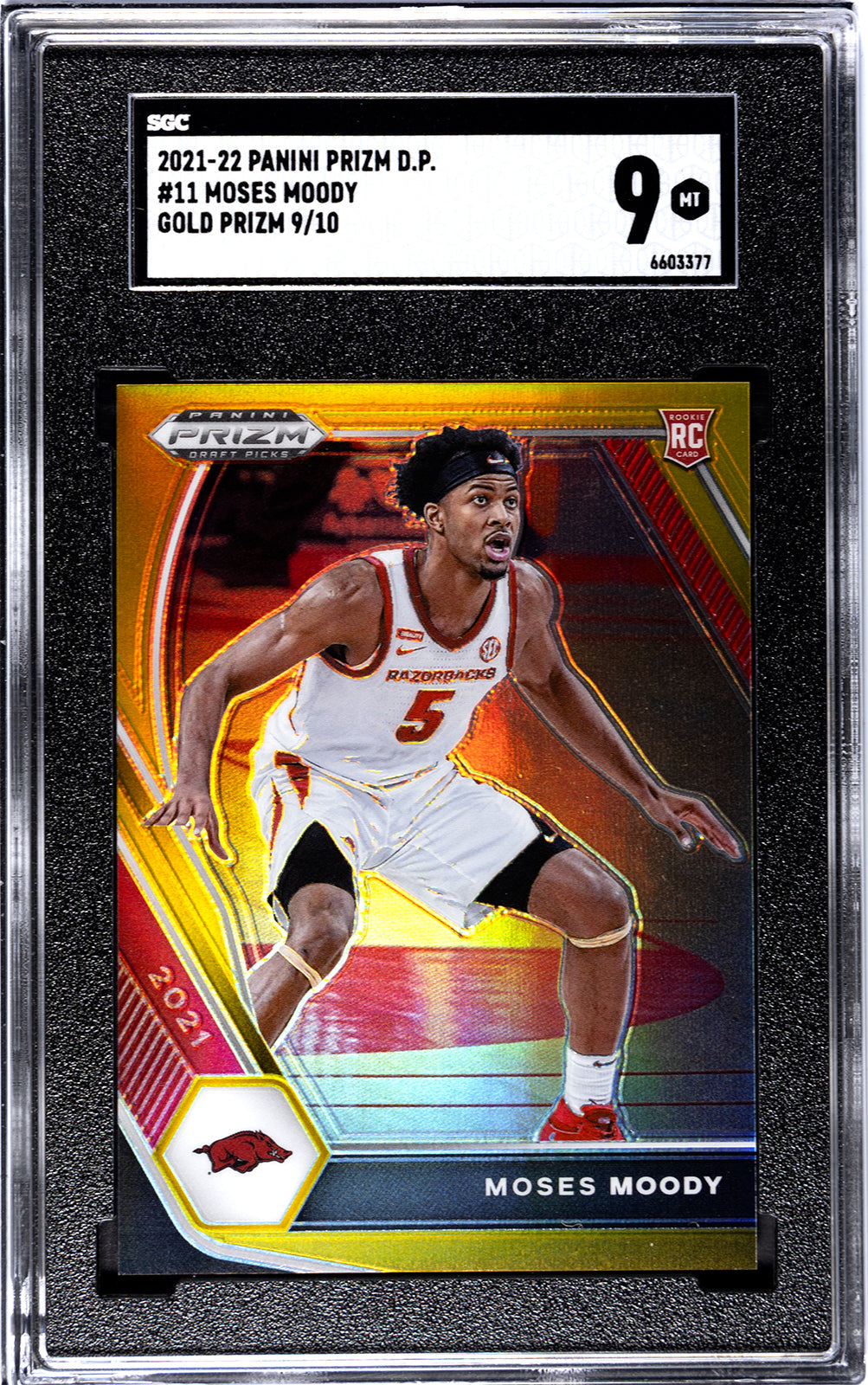 2021-22 Moody Panini Prizm - SGC 9
