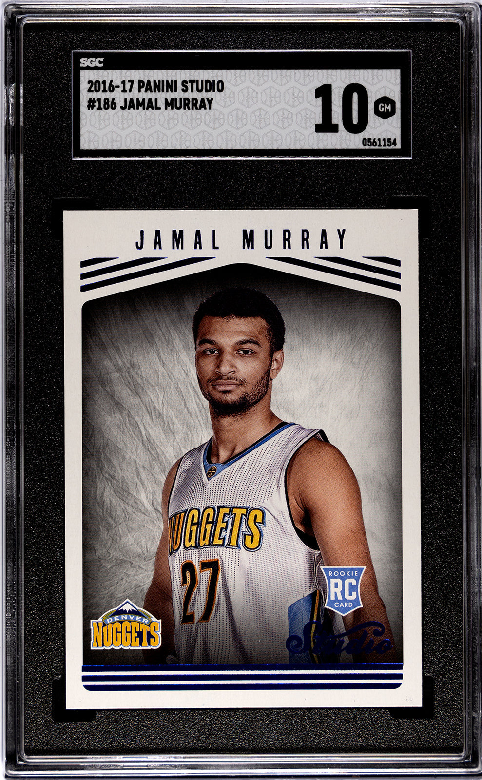 2016-17 Murray Panini Studio - SGC 10