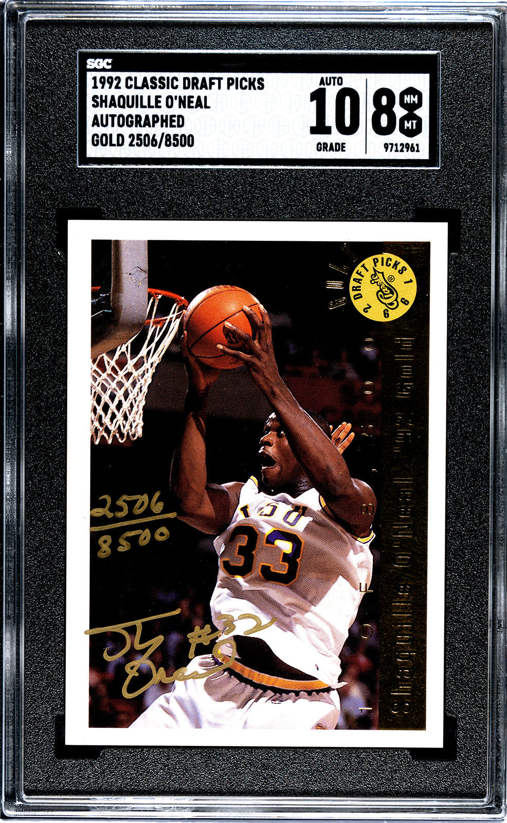 2021-22 Mutombo Panini Prizm - SGC 9pt5