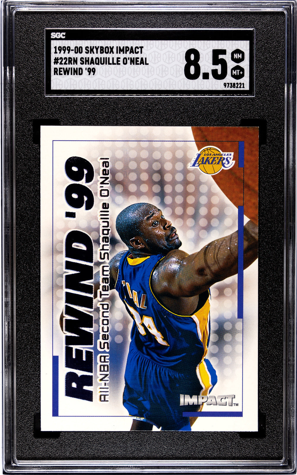 1997-98 ONeal Upper Deck - SGC 8pt5