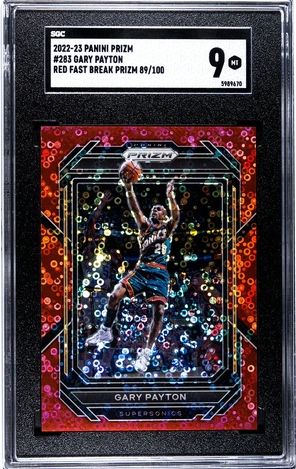 2022-23 Payton Panini Prizm - SGC 9