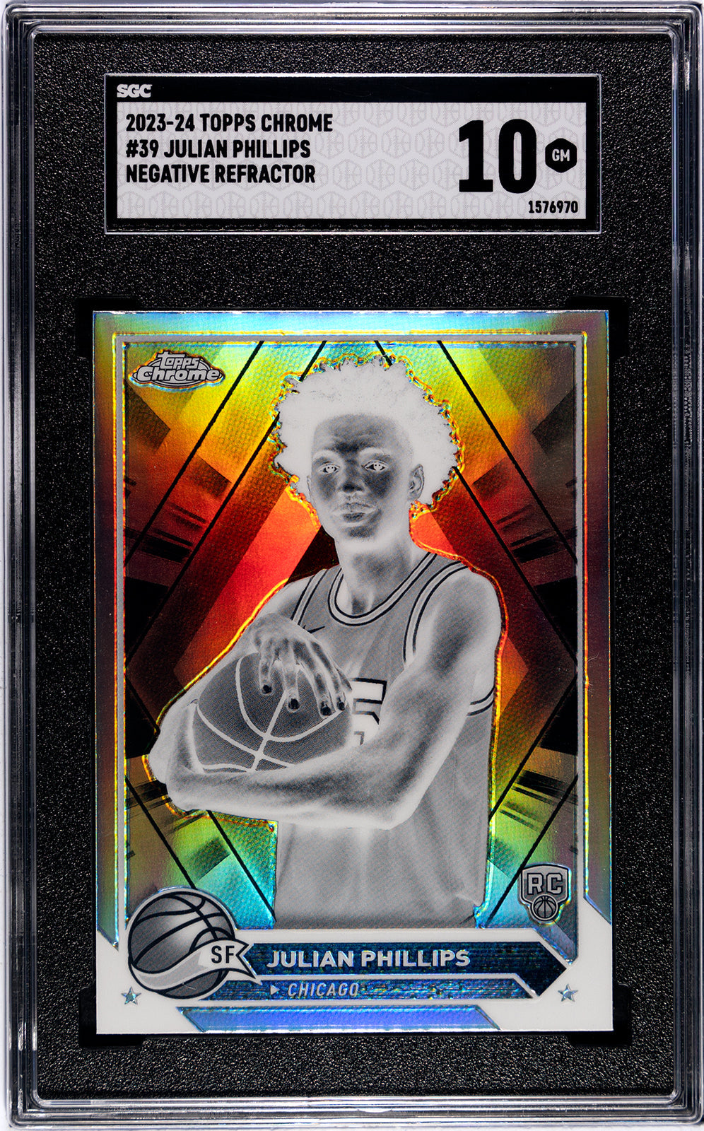 2023-24 Phillips Topps Chrome - SGC 10