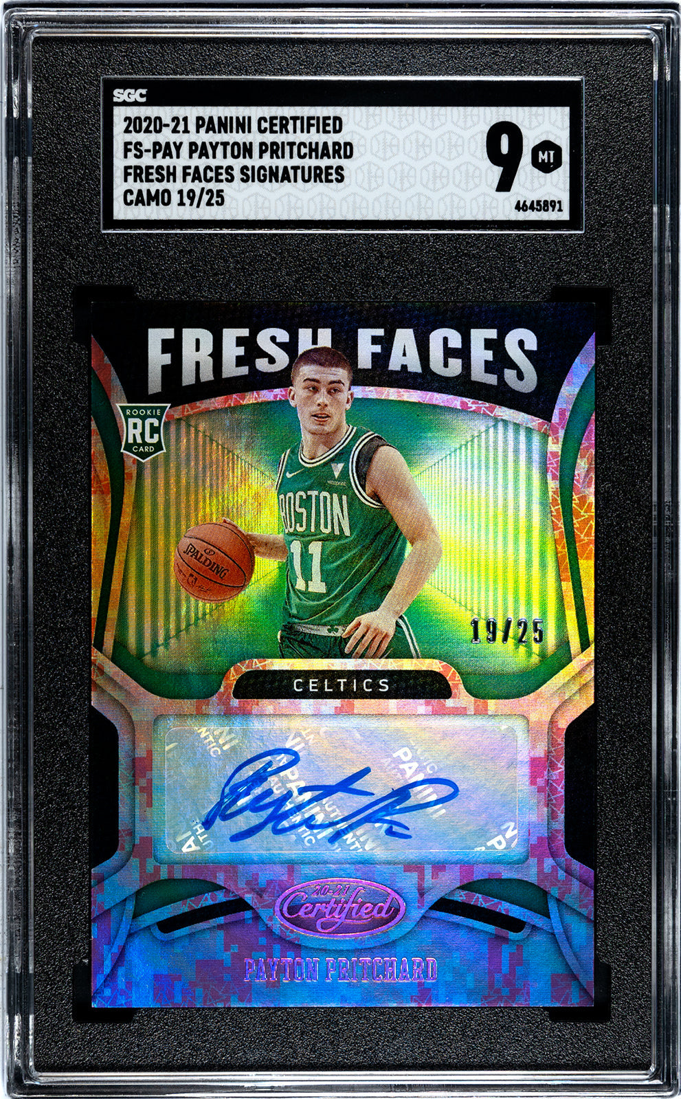 2020-21 Pritchard Panini Certified - SGC 9