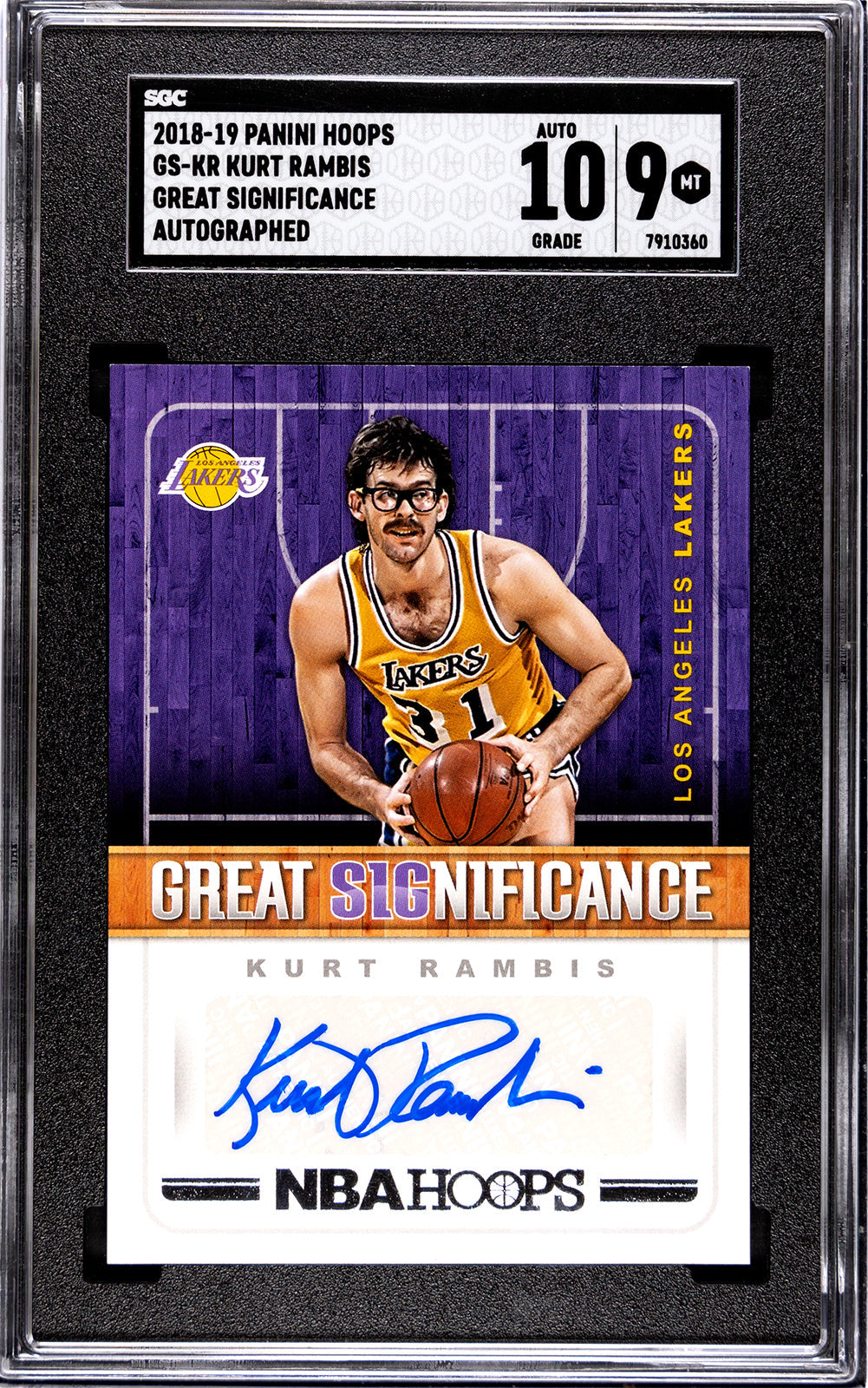 rambis_kurt_2018-19_panini_hoops_gs-kr_kurt_rambis_great_significance_autographed_sgc-grade-9-auto-10_auth-7910360