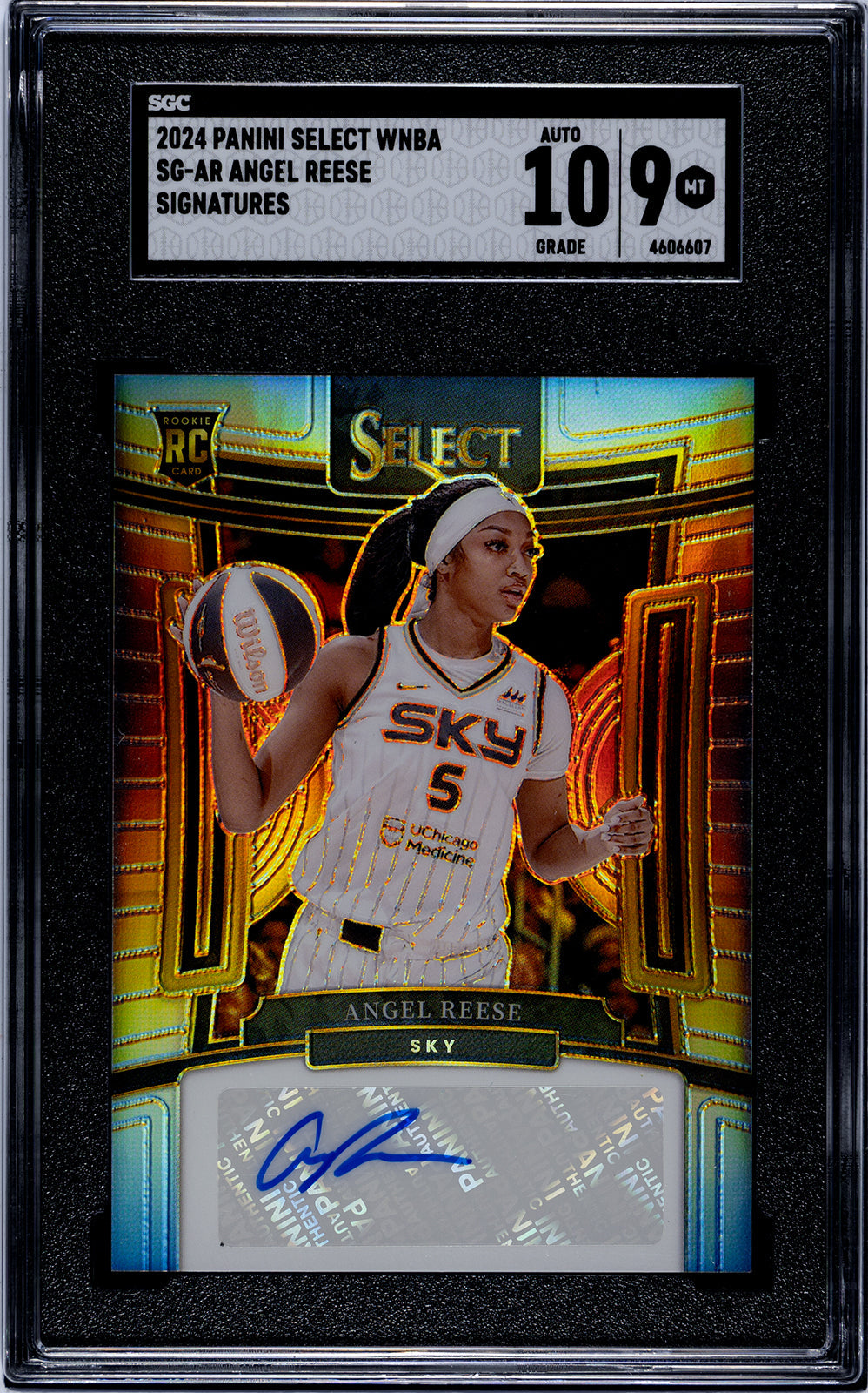 2024 Reese Panini Select - SGC 9-Auto-10