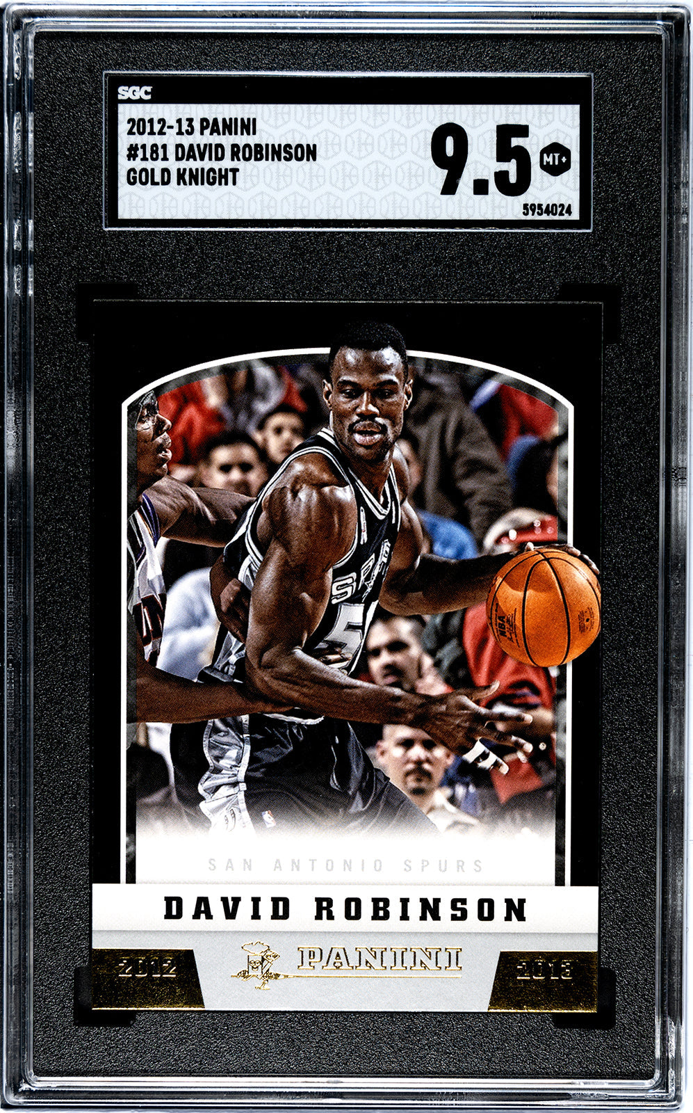 2012-13 Robinson Panini 181 - SGC 9pt5