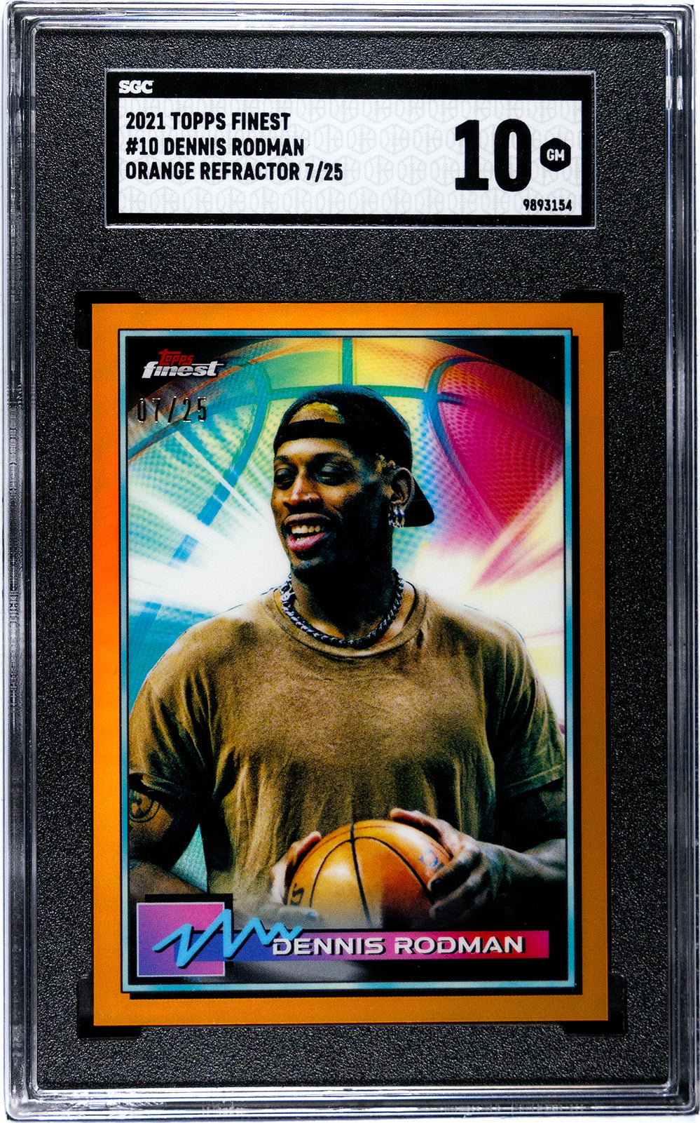 2021 Rodman Topps Finest - SGC 10