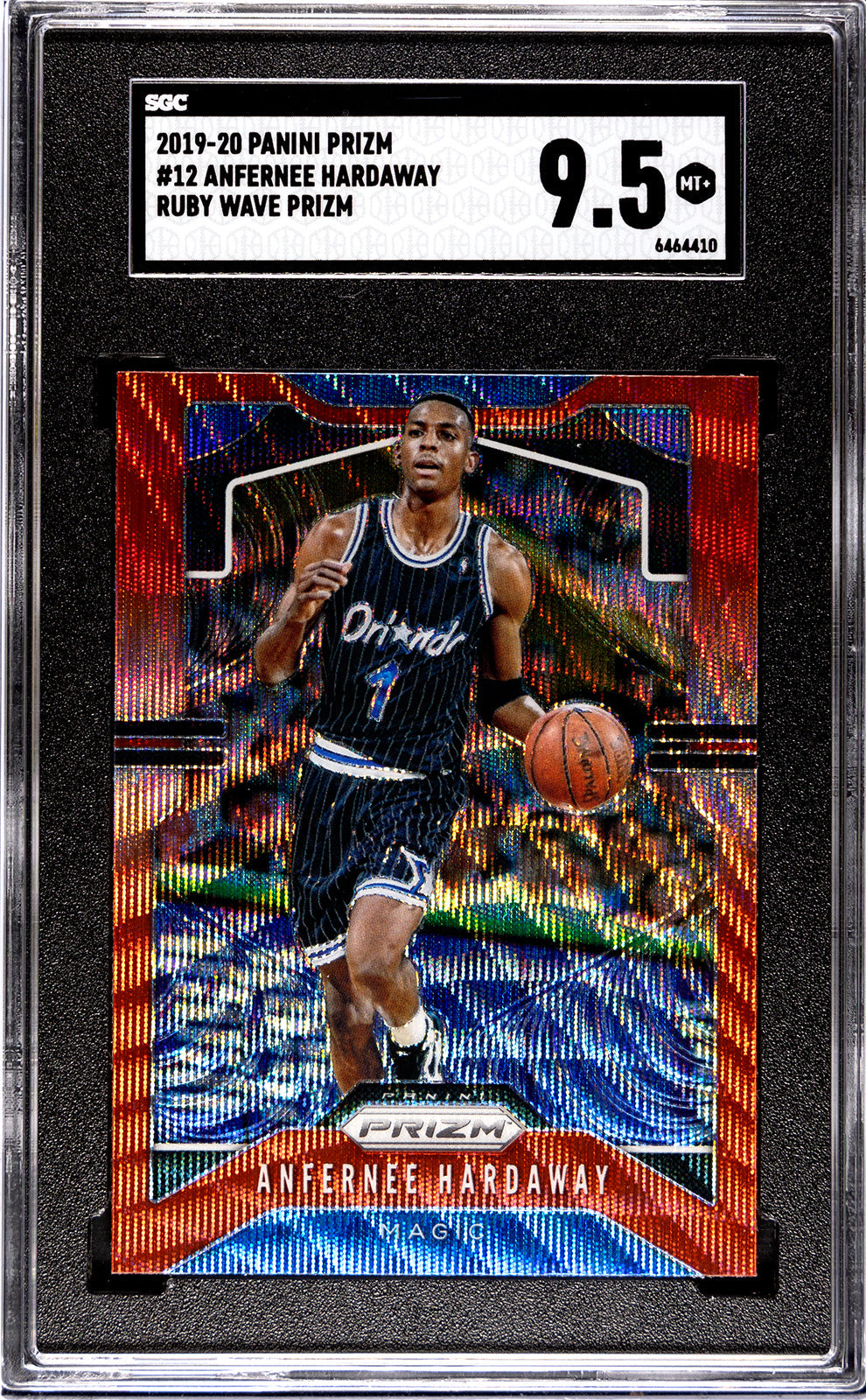 2019-20 Anfernee Hardaway Ruby Panini Prizm - SGC 9pt5