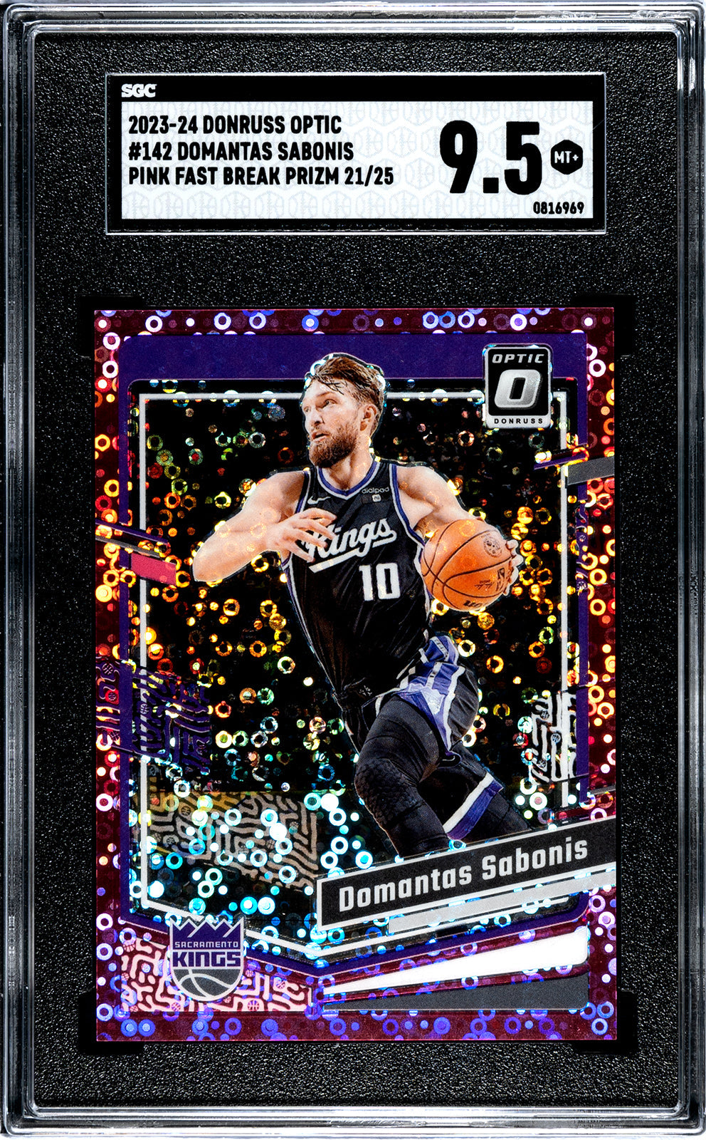 2023-24 Sabonis Donruss Optic - SGC 9pt5