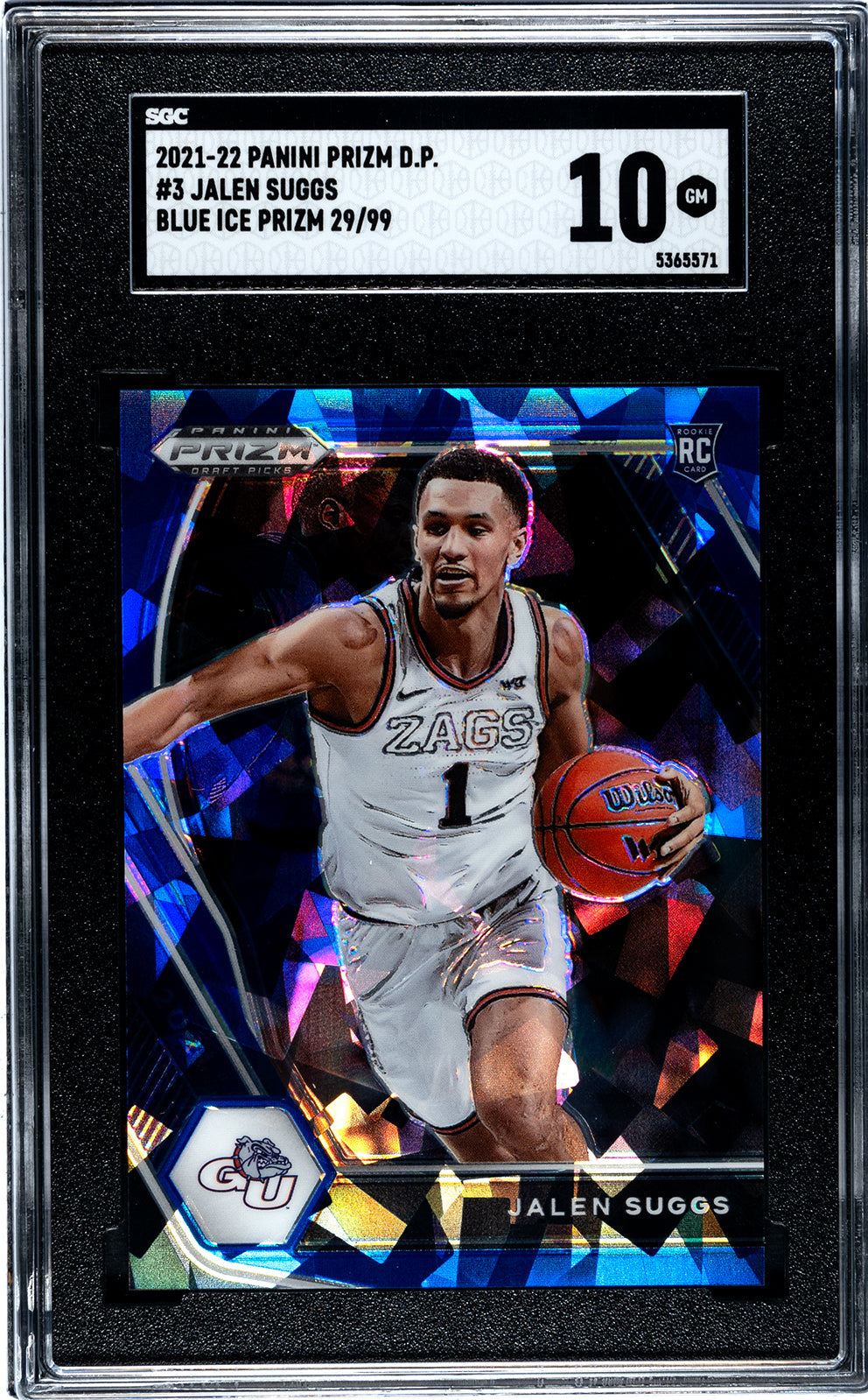 2021-22 Suggs Panini Prizm - SGC 10