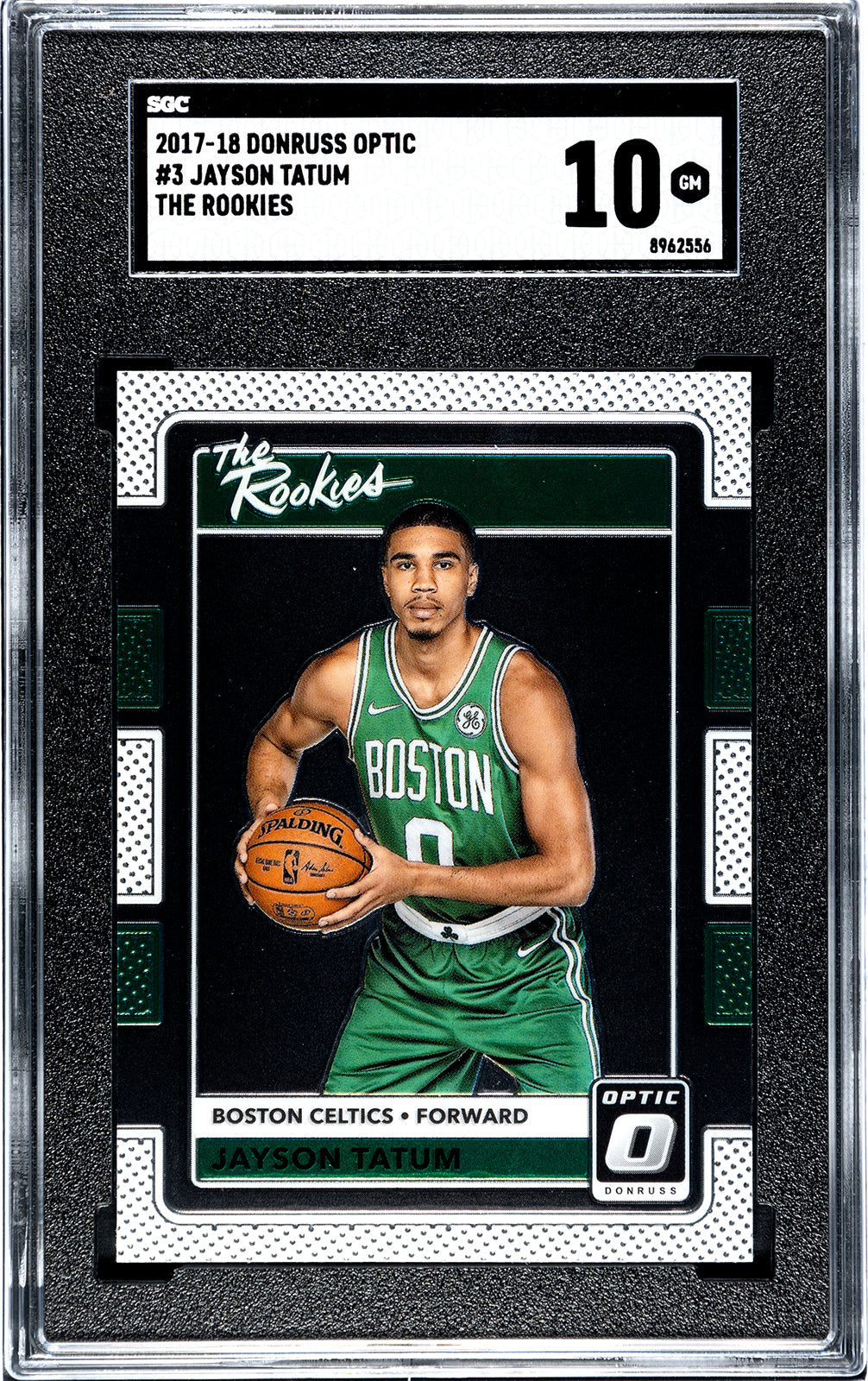 2017-18 Tatum Donruss Optic Rookie - SGC 10