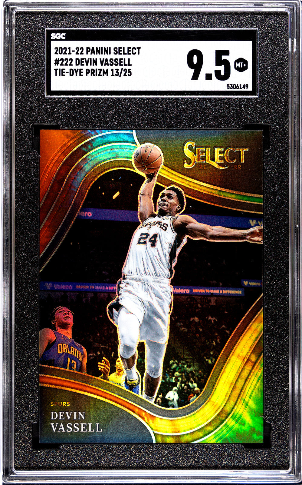 2021-22 Vassell Panini Select - SGC 9pt5